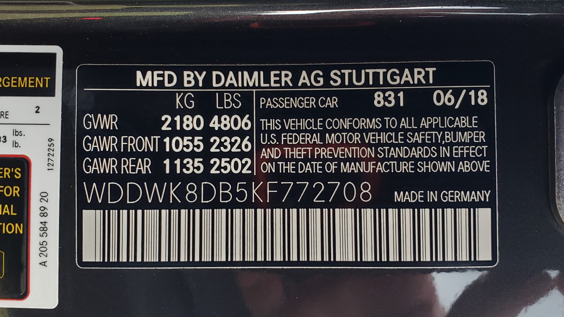 Used 2019 Mercedes-Benz C-CLASS C 300 CABRIOLET / PREM PKG / NAV / BURMESTER / MULTIMEDIA for sale Sold at Formula Imports in Charlotte NC 28227 94