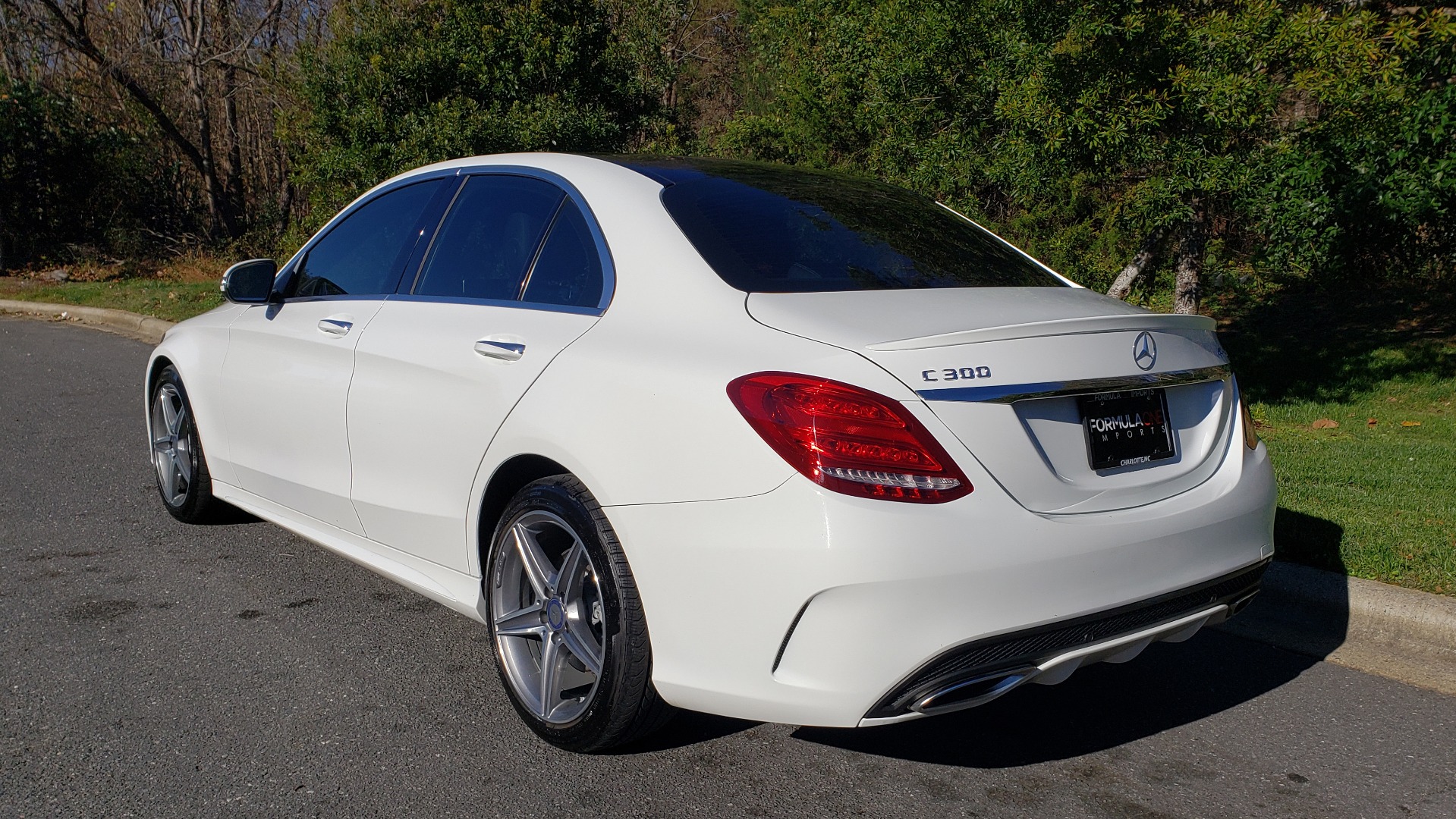 Used 2017 Mercedes-Benz C-CLASS C 300 SPORT / PREM PKG / PANO-ROOF / NAV / HTD STST / REARVIEW for sale Sold at Formula Imports in Charlotte NC 28227 3