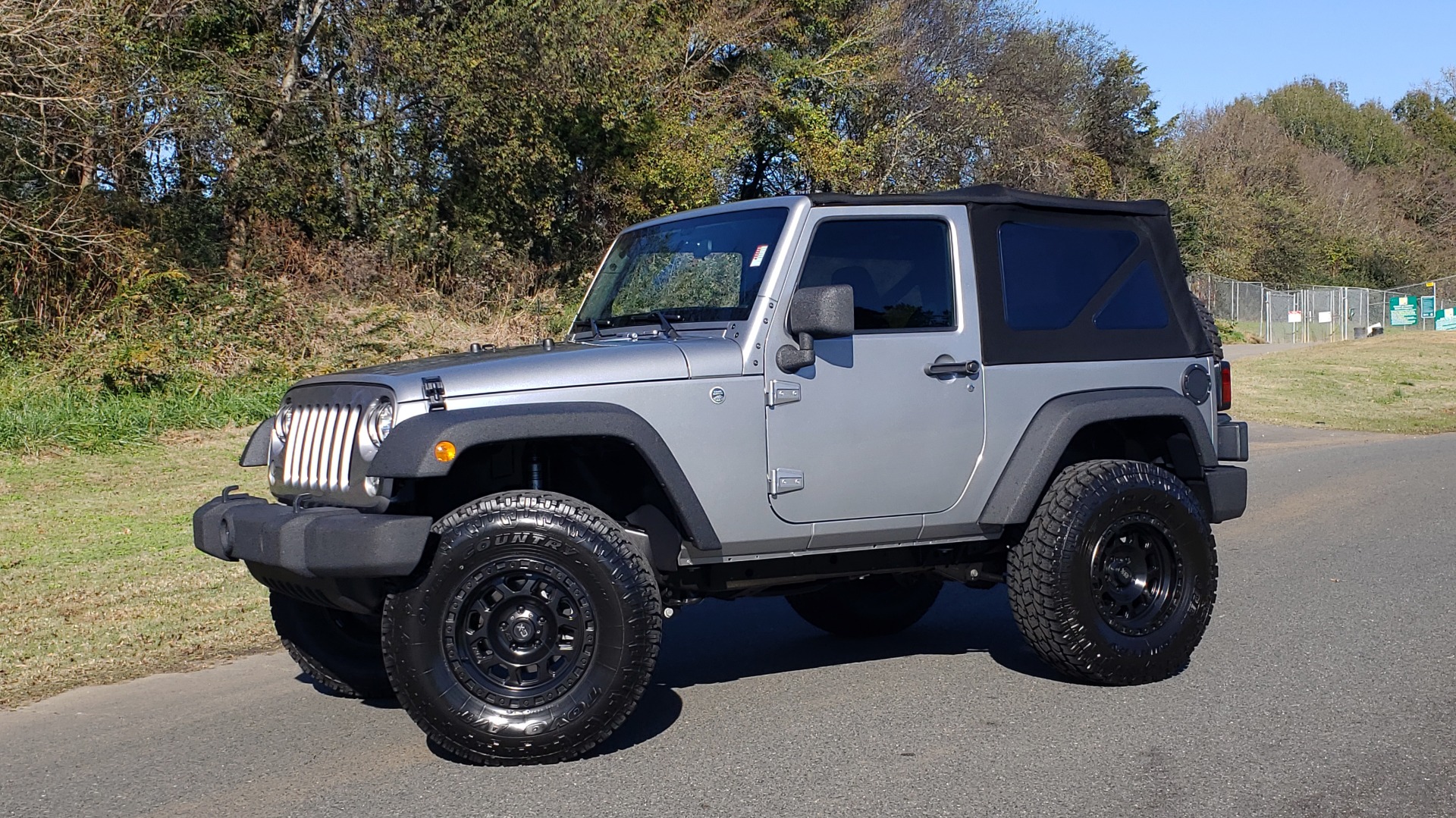 Used 2017 Jeep WRANGLER SPORT 4X4 / 3.6L V6 / MANUAL / AIR / LED LIGHTING / TOW GRP / AL for sale Sold at Formula Imports in Charlotte NC 28227 2