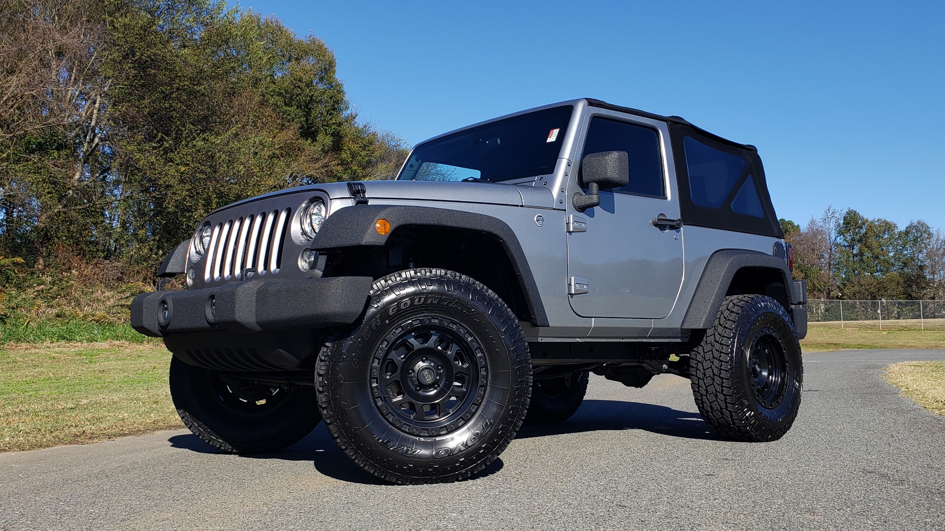 Used 2017 Jeep WRANGLER SPORT 4X4 / 3.6L V6 / MANUAL / AIR / LED LIGHTING / TOW GRP / AL for sale Sold at Formula Imports in Charlotte NC 28227 1