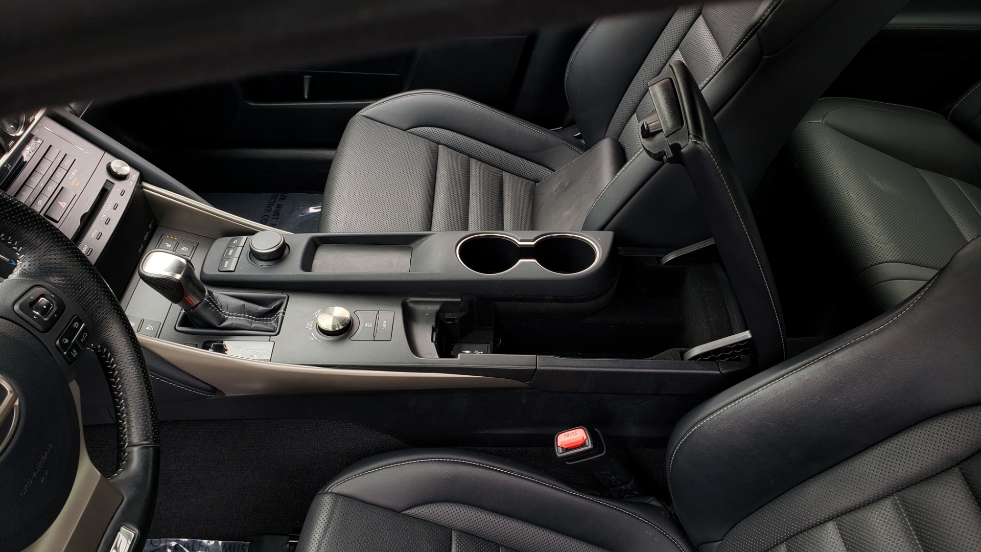 Used 2017 Lexus IS 200 TURBO F-SPORT / BSM / SUNROOF / VENT SEATS / REARVIEW for sale Sold at Formula Imports in Charlotte NC 28227 59
