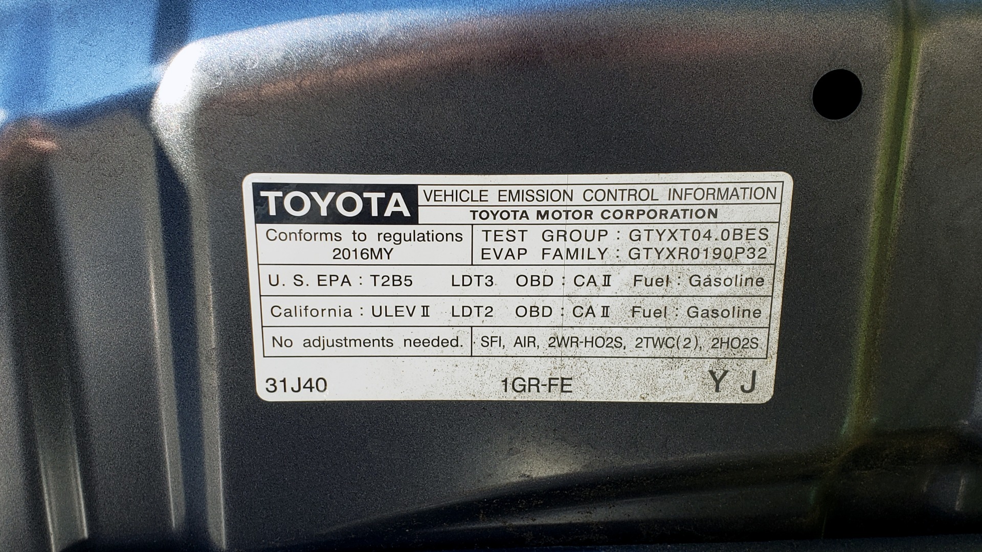 Used 2016 Toyota 4RUNNER SR5 4X2 V6 / NAV / ENTUNE PREM AUDIO / REARVIEW for sale Sold at Formula Imports in Charlotte NC 28227 14