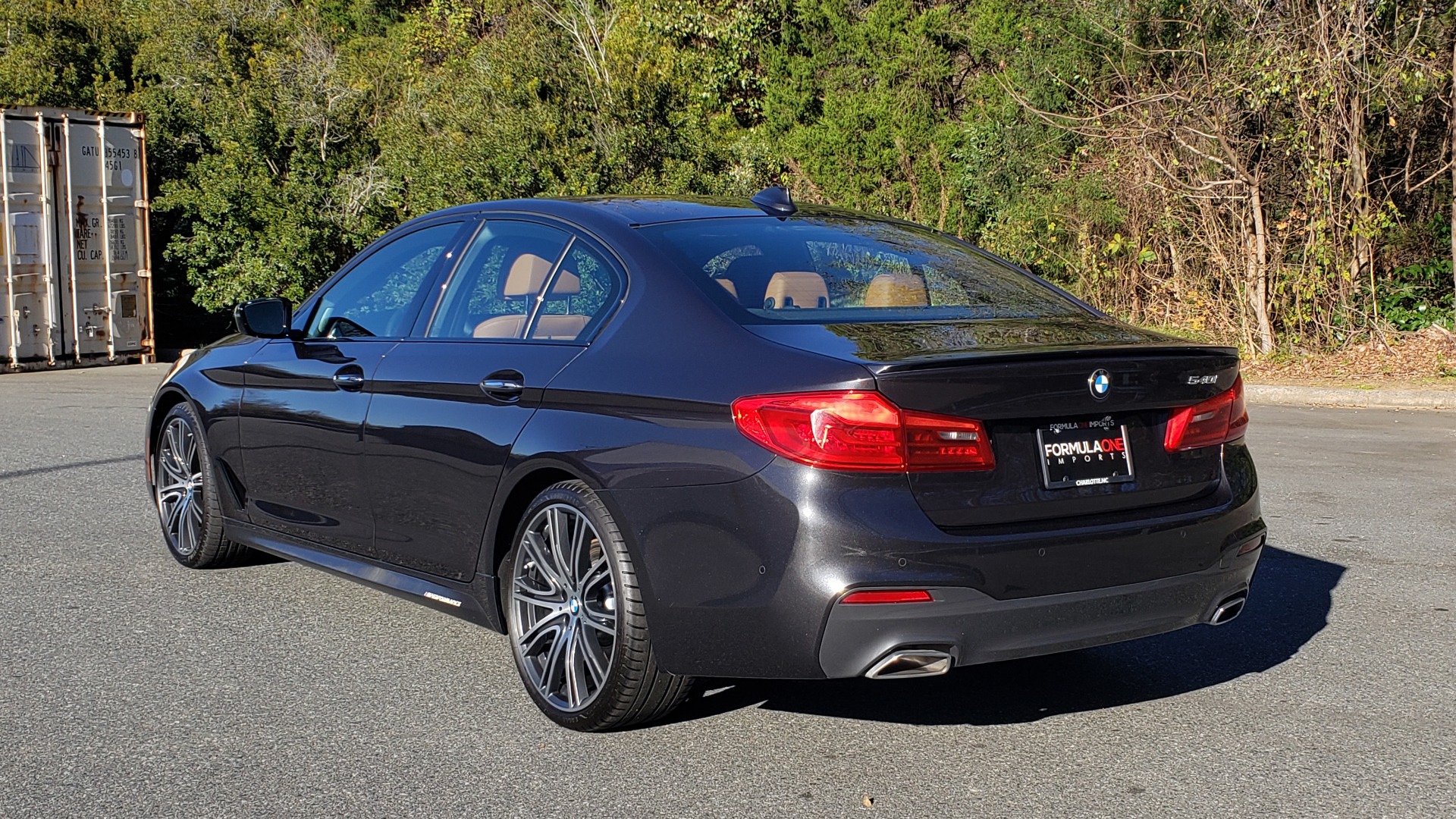 Used 2018 BMW 5 SERIES 540I M-SPORT / DRVR ASST / EXEC PKG / NAV / SUNROOF / HUD / REARVIEW for sale Sold at Formula Imports in Charlotte NC 28227 3