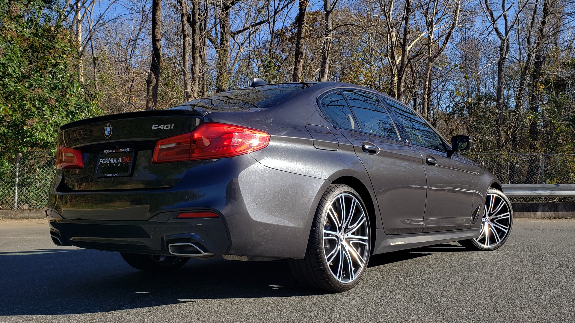 Used 2018 BMW 5 SERIES 540I M-SPORT / DRVR ASST / EXEC PKG / NAV / SUNROOF / HUD / REARVIEW for sale Sold at Formula Imports in Charlotte NC 28227 5