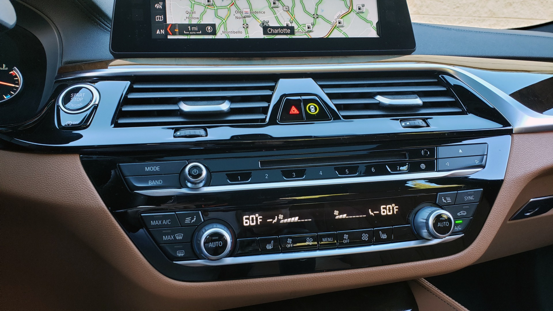 Used 2018 BMW 5 SERIES 540I M-SPORT / DRVR ASST / EXEC PKG / NAV / SUNROOF / HUD / REARVIEW for sale Sold at Formula Imports in Charlotte NC 28227 50