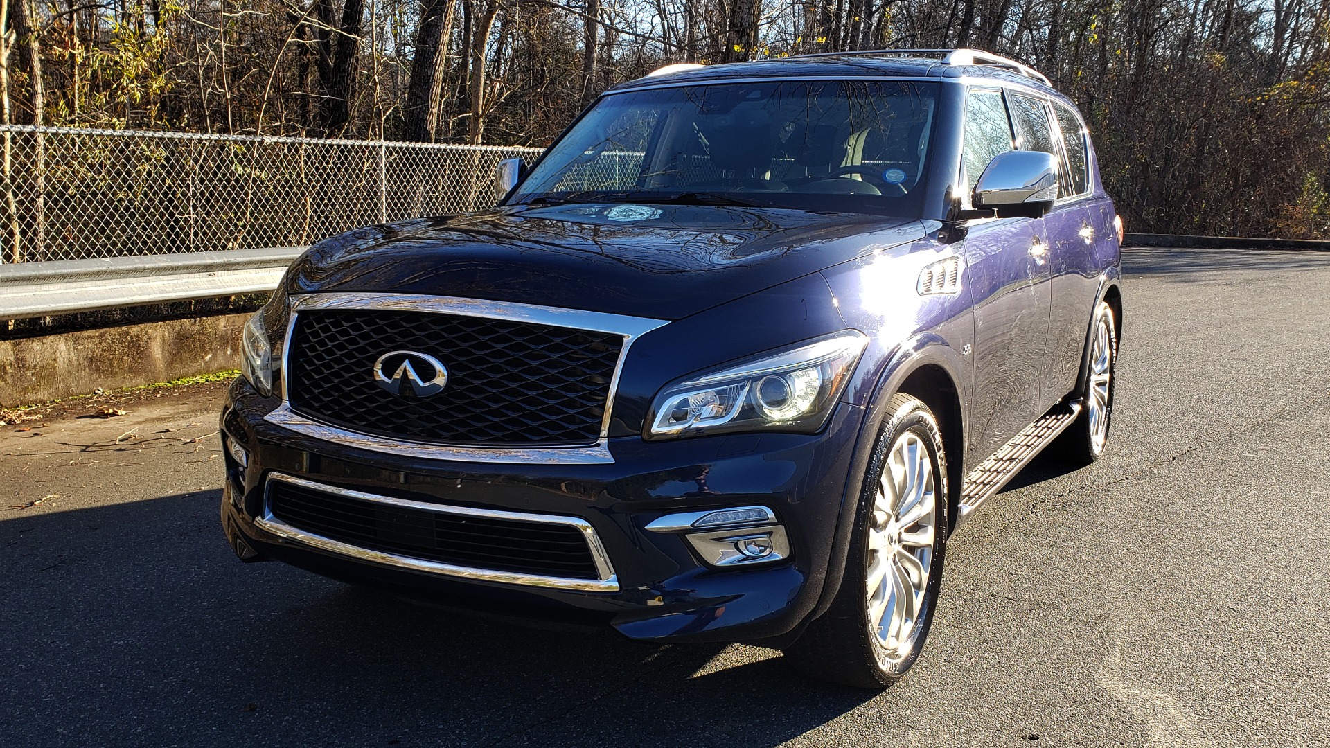 Used 2017 INFINITI QX80 4WD / NAV / SUNROOF / 3-ROW / THEATER PKG / REARVIEW for sale Sold at Formula Imports in Charlotte NC 28227 2