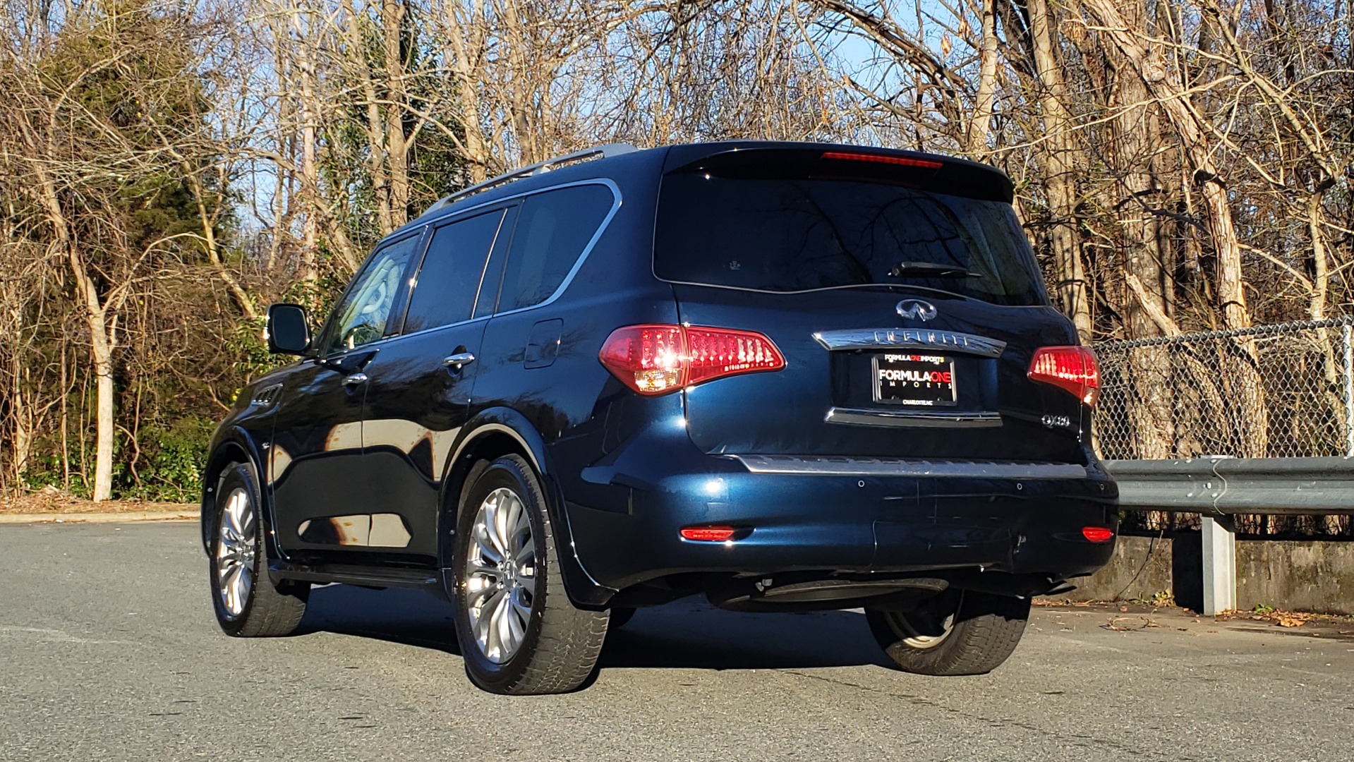 Used 2017 INFINITI QX80 4WD / NAV / SUNROOF / 3-ROW / THEATER PKG / REARVIEW for sale Sold at Formula Imports in Charlotte NC 28227 4