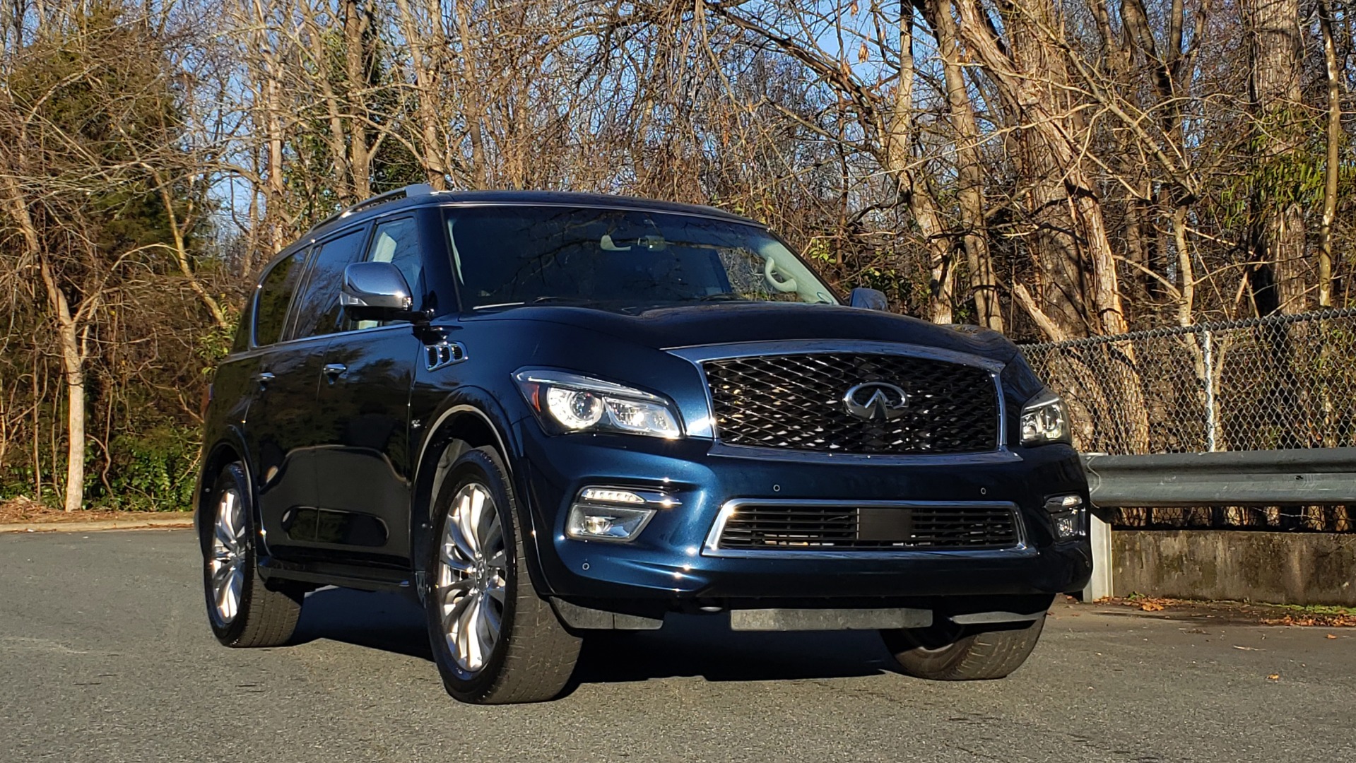 Used 2017 INFINITI QX80 4WD / NAV / SUNROOF / 3-ROW / THEATER PKG / REARVIEW for sale Sold at Formula Imports in Charlotte NC 28227 5