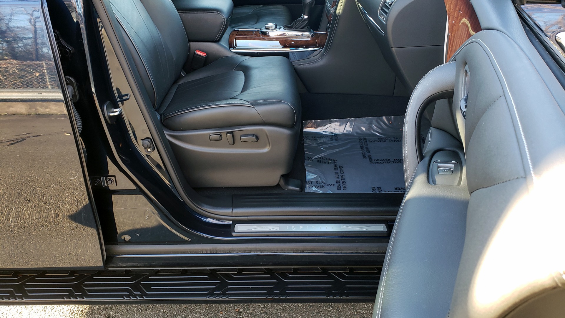 Used 2017 INFINITI QX80 4WD / NAV / SUNROOF / 3-ROW / THEATER PKG / REARVIEW for sale Sold at Formula Imports in Charlotte NC 28227 74