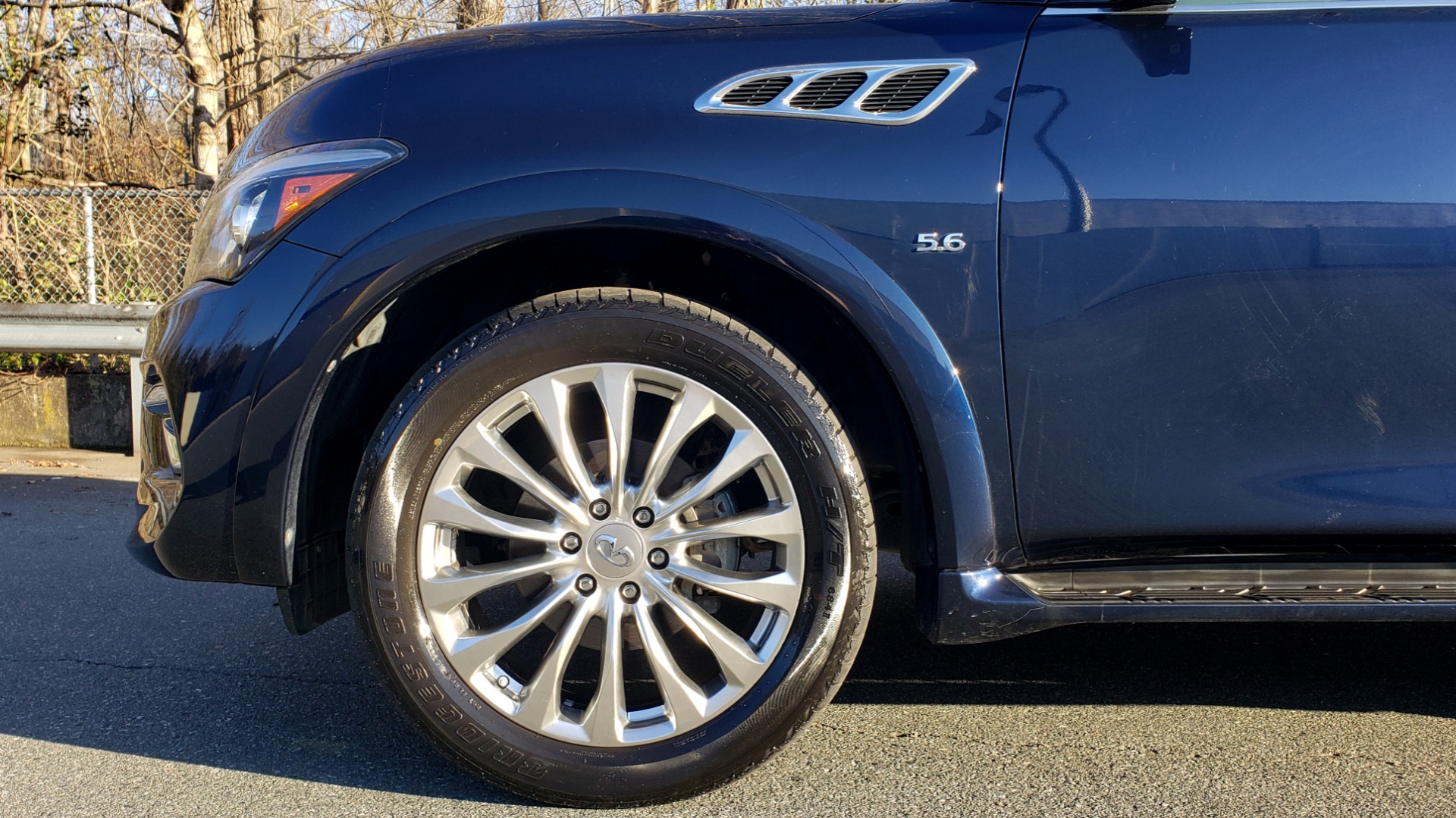 Used 2017 INFINITI QX80 4WD / NAV / SUNROOF / 3-ROW / THEATER PKG / REARVIEW for sale Sold at Formula Imports in Charlotte NC 28227 90