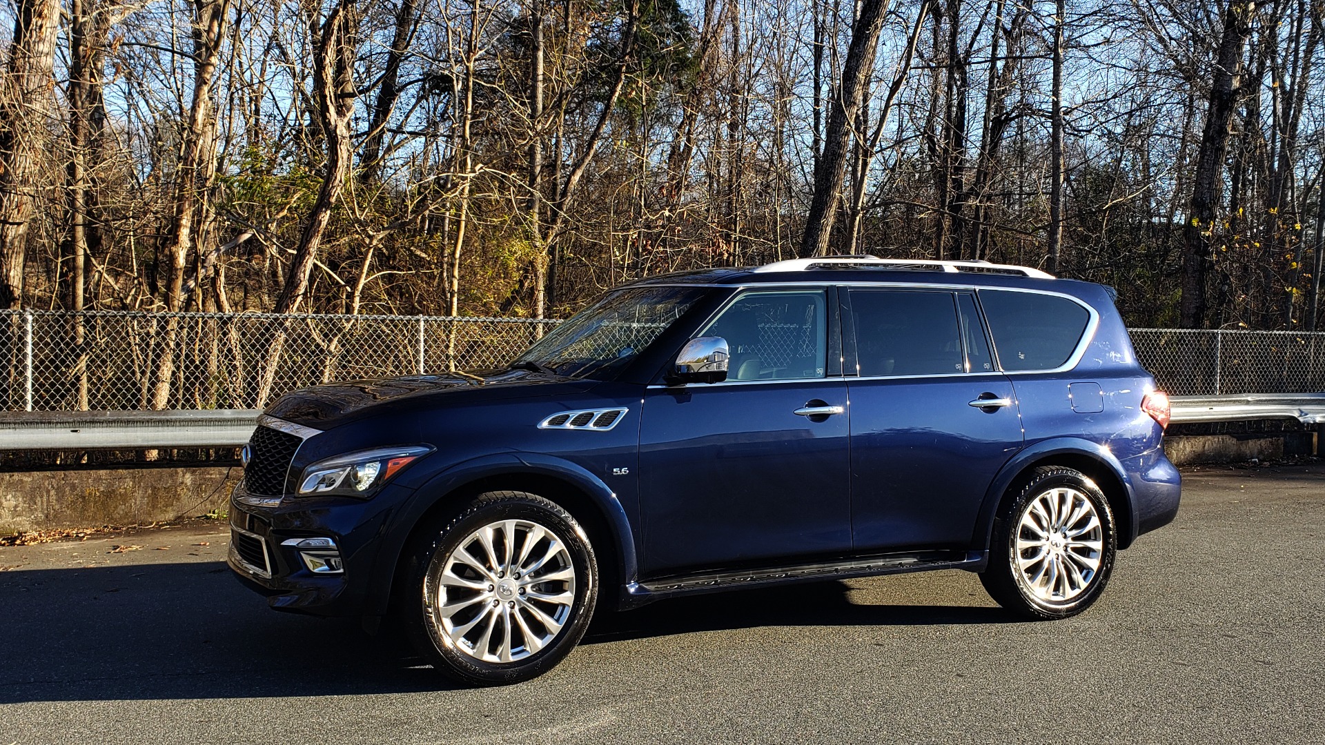 Used 2017 INFINITI QX80 4WD / NAV / SUNROOF / 3-ROW / THEATER PKG / REARVIEW for sale Sold at Formula Imports in Charlotte NC 28227 1