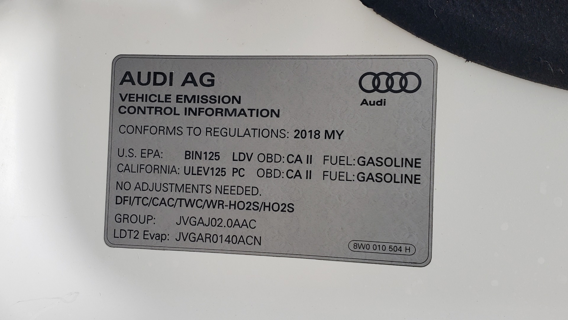 Used 2018 Audi Q5 PREMIUM PLUS / NAV PKG / SUNROOF / CLD WTHR / REARVIEW for sale Sold at Formula Imports in Charlotte NC 28227 12