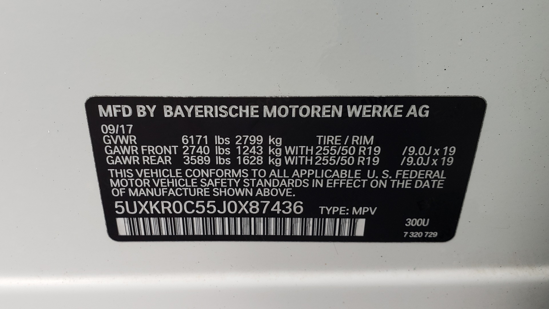 Used 2018 BMW X5 XDRIVE35I / AWD / NAV / HTD STS / SUNROOF / REARVIEW for sale Sold at Formula Imports in Charlotte NC 28227 85