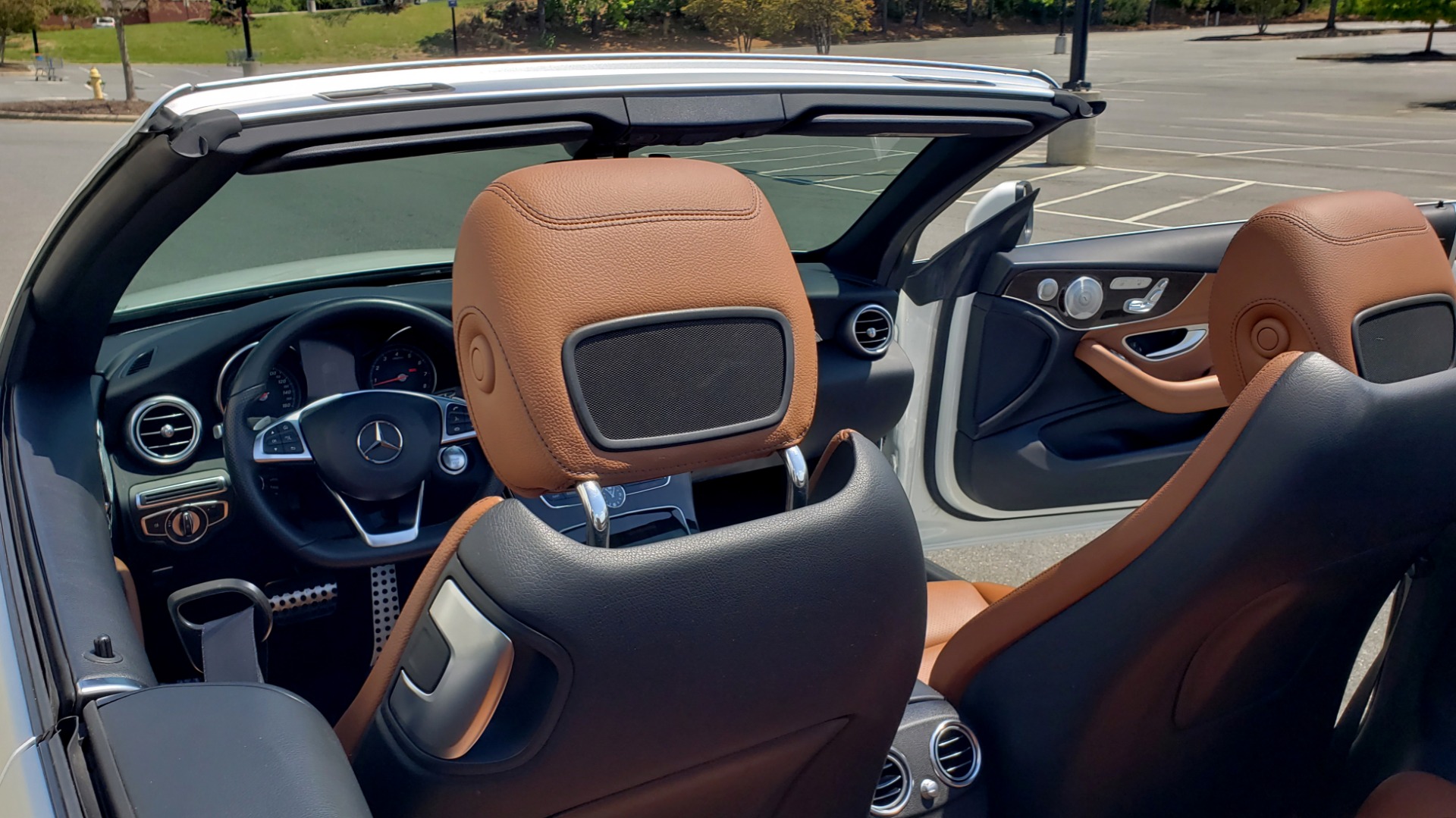 Used 2018 Mercedes-Benz C-CLASS C 300 CABRIOLET PREMIUM / AWD / BURMESTER SND / APPLE / REARVIEW for sale $44,995 at Formula Imports in Charlotte NC 28227 24