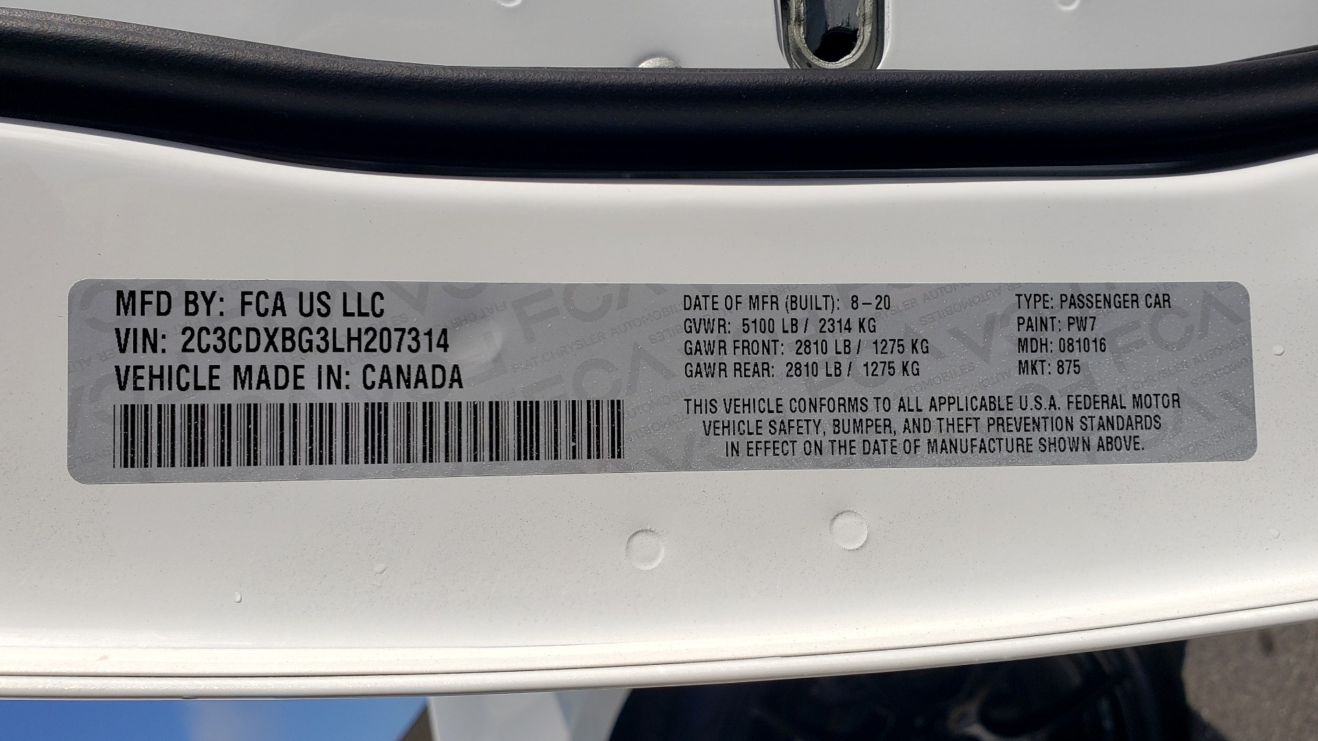 Used 2020 Dodge CHARGER SXT / RWD / V6 / 8-SPD AUTO / LTHR / HTD STS / SUNROOF / REARVIEW for sale Sold at Formula Imports in Charlotte NC 28227 78