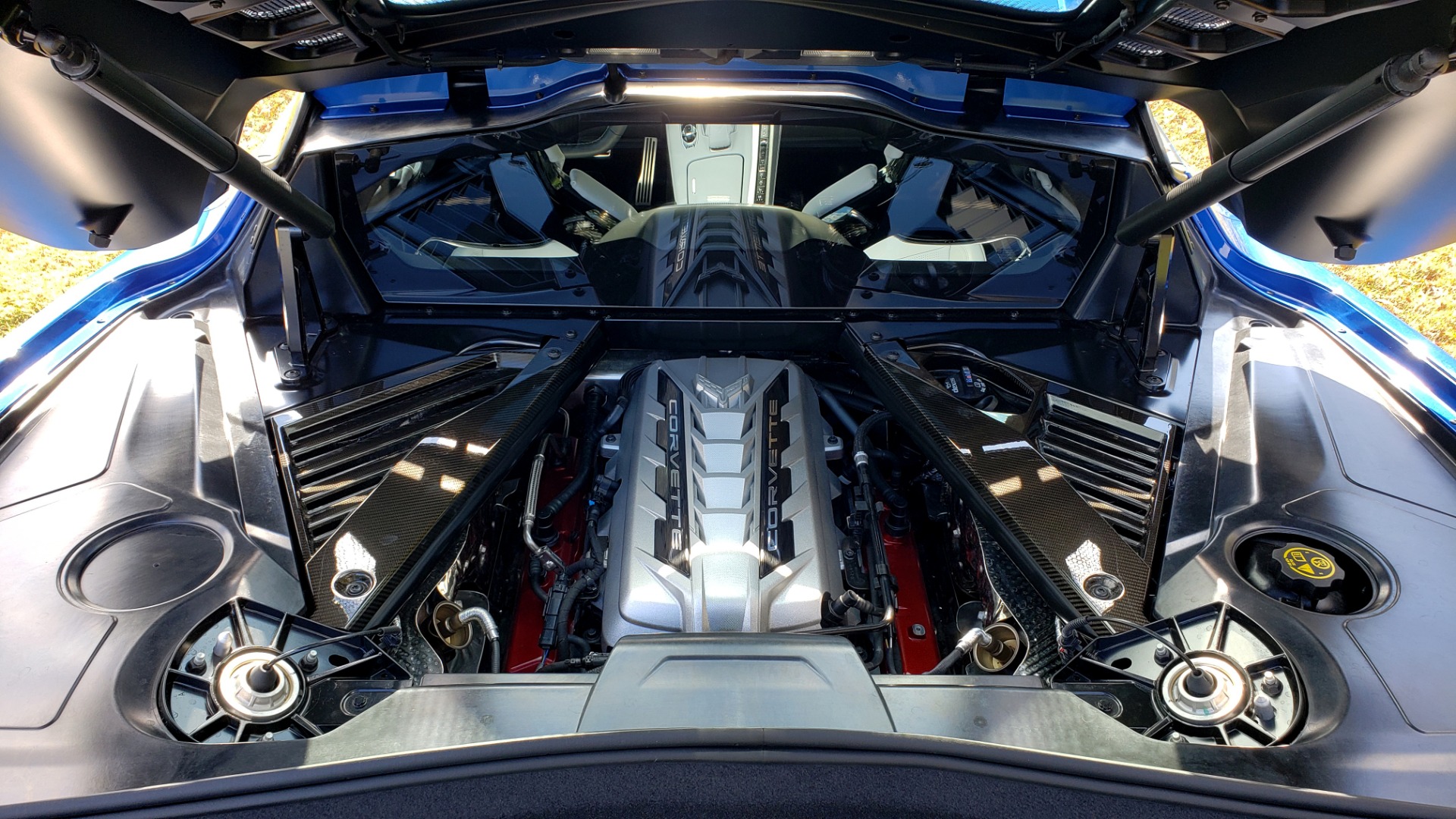 Used 2020 Chevrolet C8 CORVETTE STINGRAY 2LT COUPE / NAV / HUD / BOSE / GT2 SEATS / FRONT LIFT / REARVIEW for sale Sold at Formula Imports in Charlotte NC 28227 24
