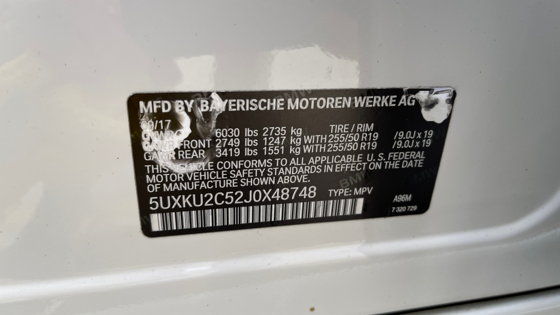 Used 2018 BMW X6 XDRIVE35I M-SPORT / NAV / DRVR ASST PLUS / ADAPT M-SUSP / REARVIEW for sale Sold at Formula Imports in Charlotte NC 28227 45