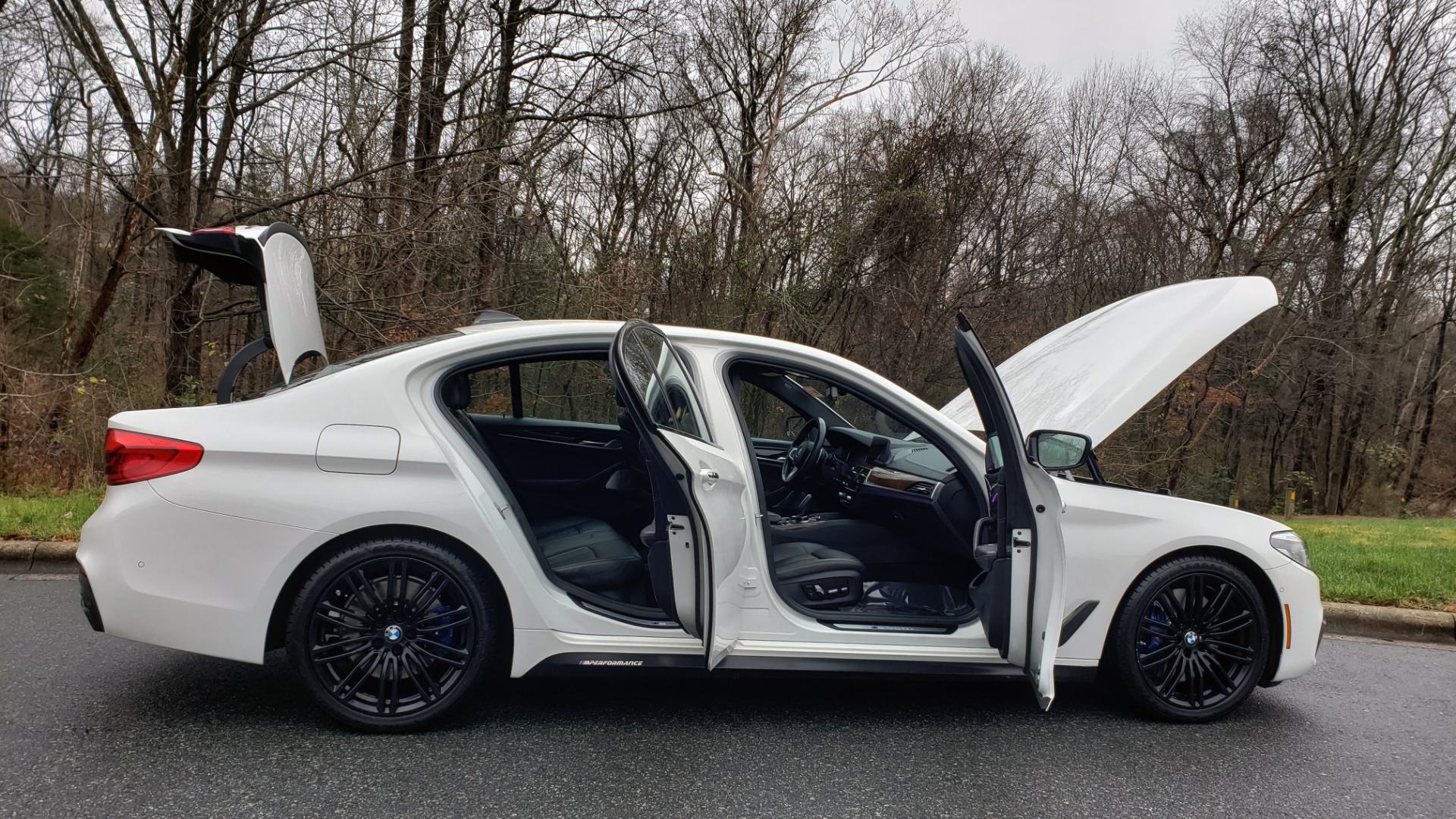 Used 2018 BMW 5 SERIES M550I XDRIVE EXEC PKG / DRVR ASST / CLD WTHR / ACTIVE DRV ASST for sale Sold at Formula Imports in Charlotte NC 28227 9
