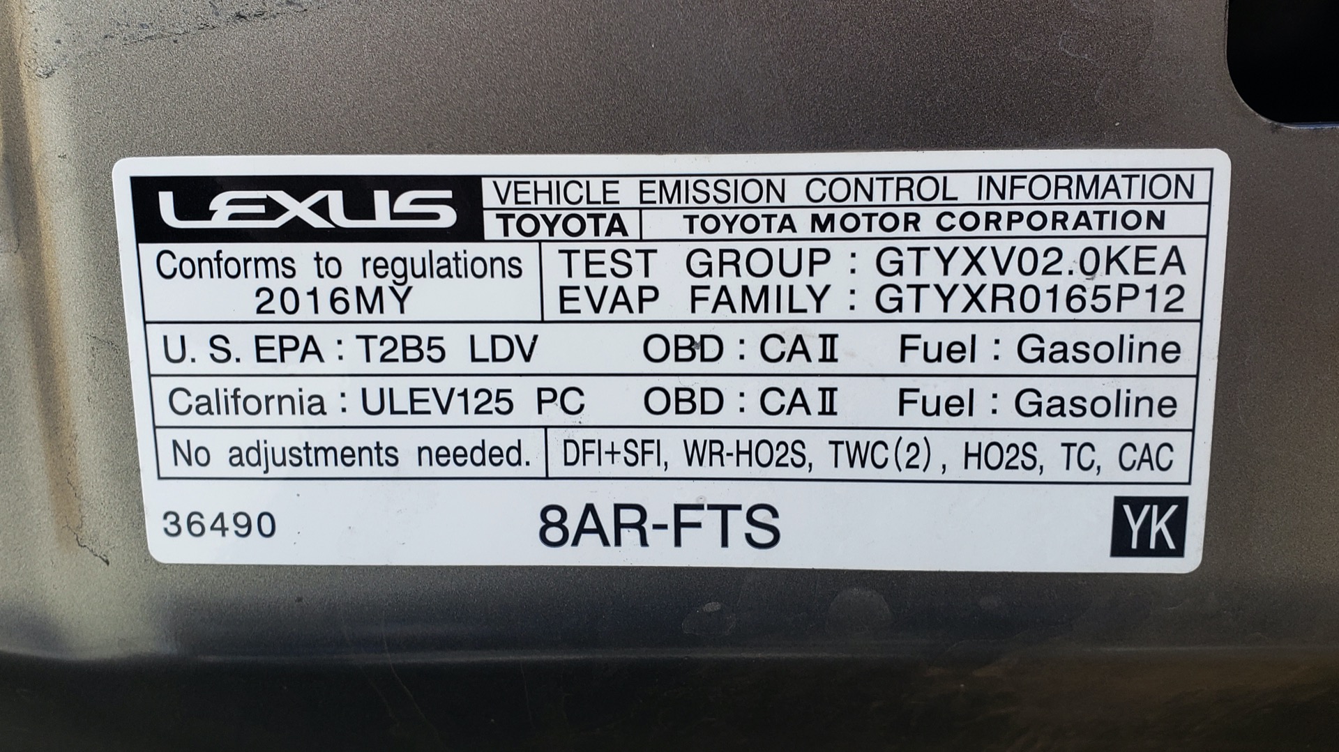 Used 2016 Lexus IS 200t F-SPORT / SUNROOF / NAV / BSM / DYNAMIC RADAR CRUISE for sale Sold at Formula Imports in Charlotte NC 28227 17