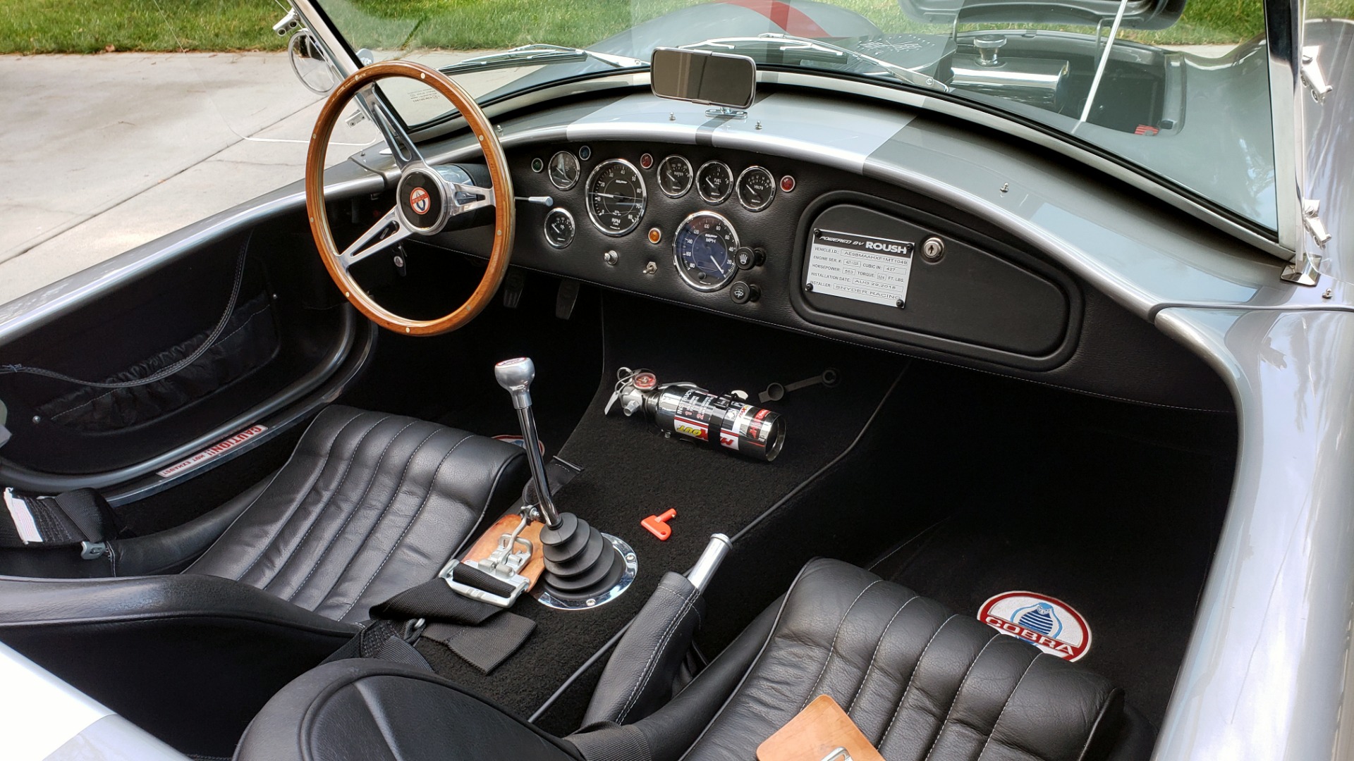 Used 1965 Ford COBRA 427 ROADSTER BY BACKDRAFT RACING ROUSH 553HP V8 / TREMEC 6-SPD / PWR STRNG for sale Sold at Formula Imports in Charlotte NC 28227 61