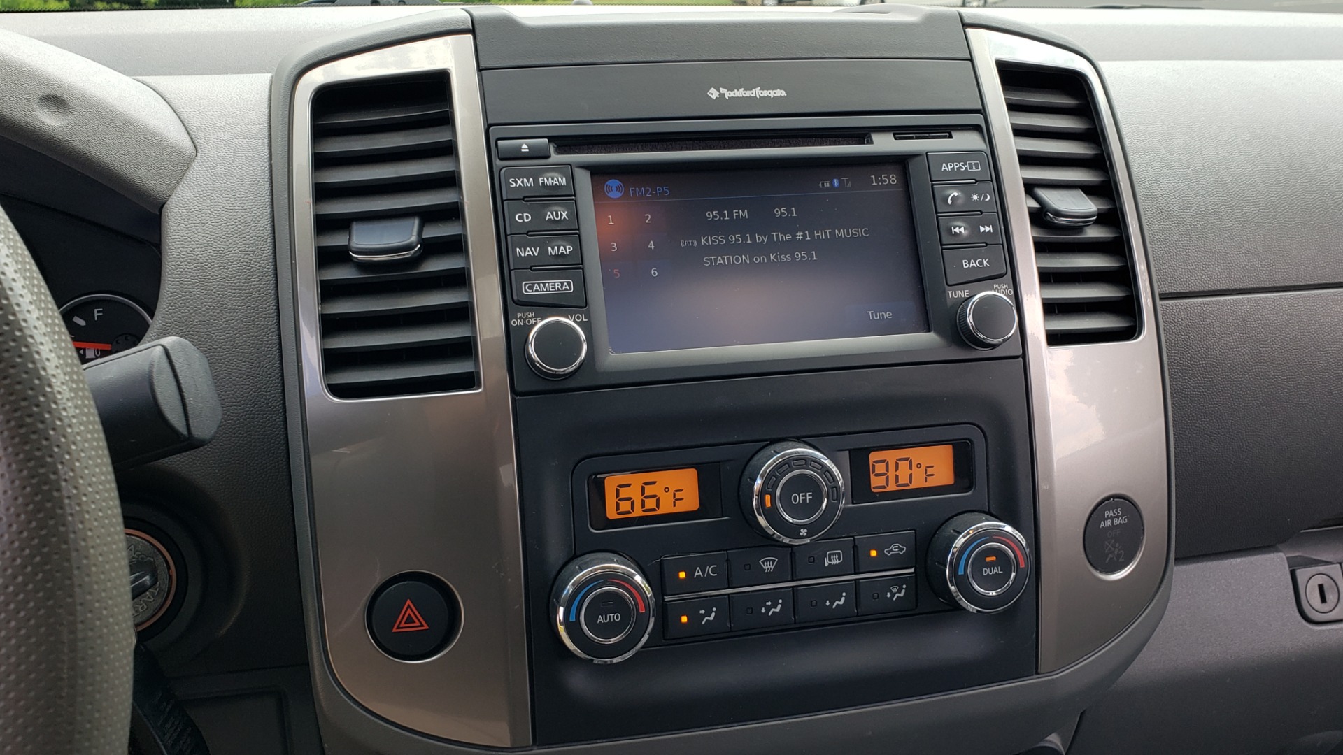 Used 2019 Nissan FRONTIER SL CREW CAB / 4X4 / NAV / SUNROOF / ROCKFORD FOSGATE / LOADED for sale Sold at Formula Imports in Charlotte NC 28227 43