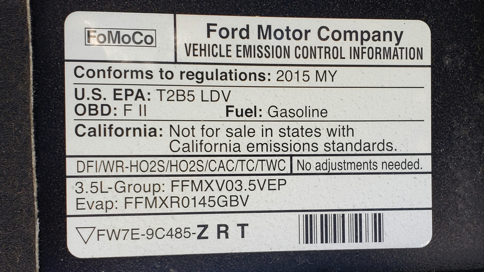 Used 2015 Ford TAURUS SHO 3.5L ECOBOOST V6 / NAV / SUNROOF / HTD STS / BSM / REARVIEW for sale Sold at Formula Imports in Charlotte NC 28227 15