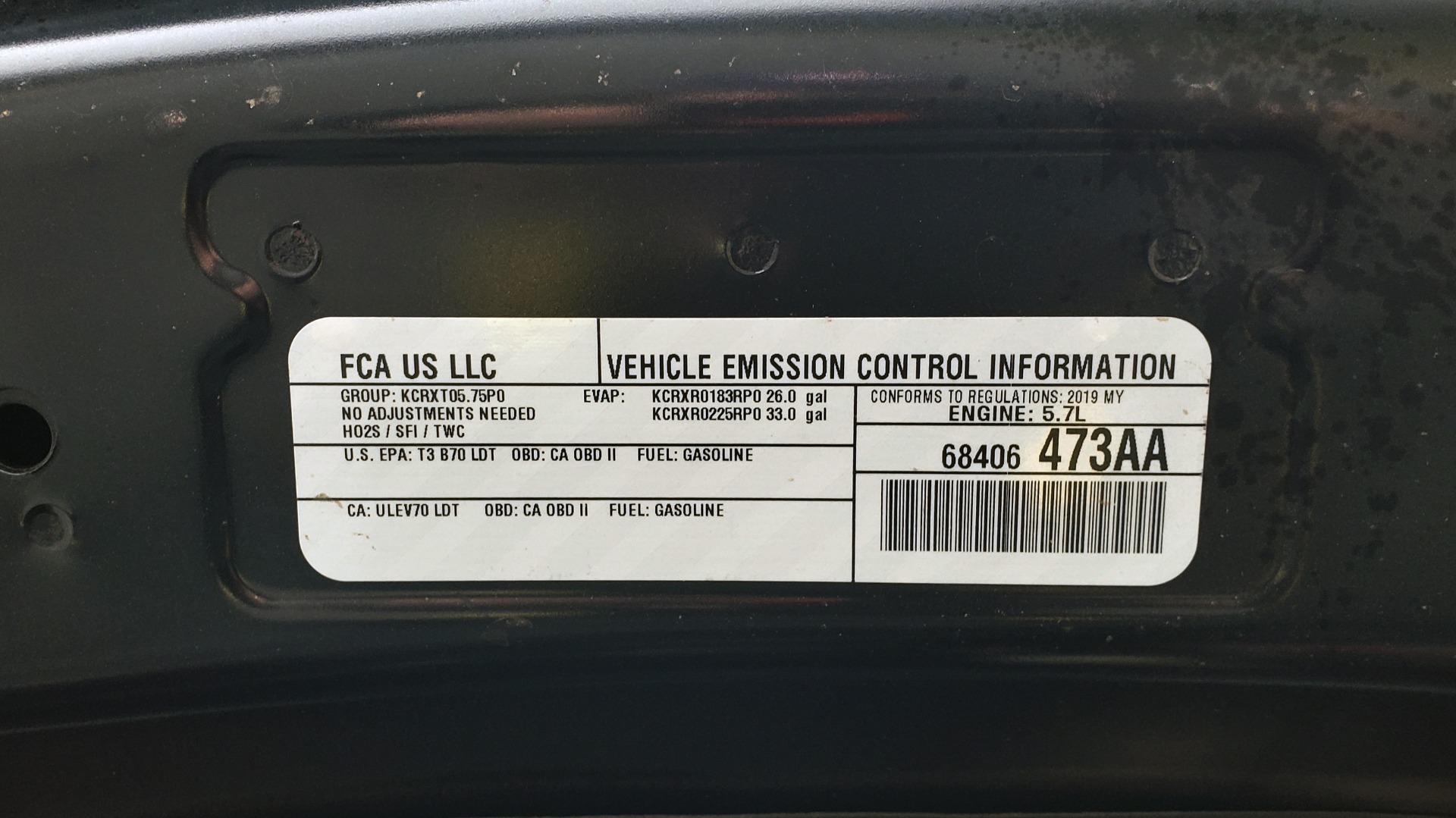 Used 2019 Ram 1500 LARAMIE SPORT / 2WD / 5.7L HEMI / NAV / BLIND SPOT / HTD STS / REARVIEW for sale Sold at Formula Imports in Charlotte NC 28227 25