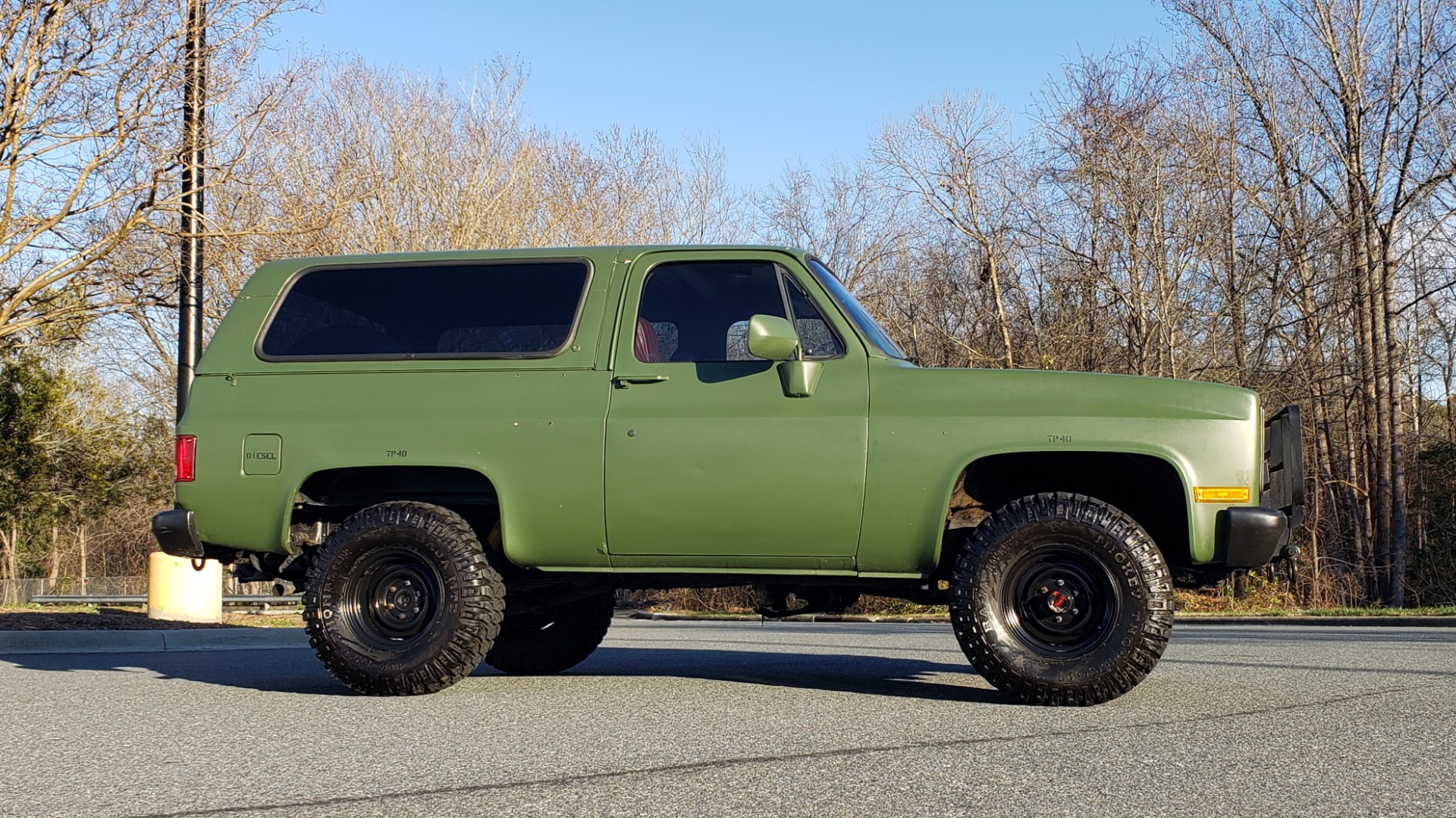 Used 1985 Chevrolet BLAZER D10 MILITARY SUV / 4X4 / 6.2L DIESEL V8 / VINTAGE AIR for sale Sold at Formula Imports in Charlotte NC 28227 12
