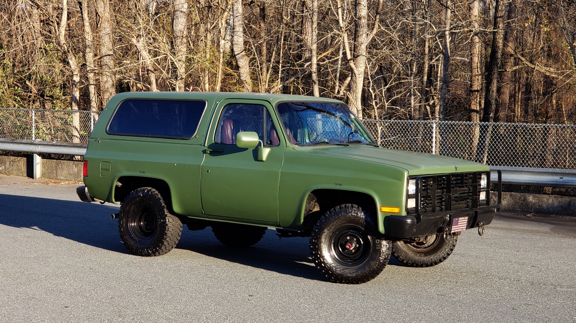 Used 1985 Chevrolet BLAZER D10 MILITARY SUV / 4X4 / 6.2L DIESEL V8 / VINTAGE AIR for sale Sold at Formula Imports in Charlotte NC 28227 8