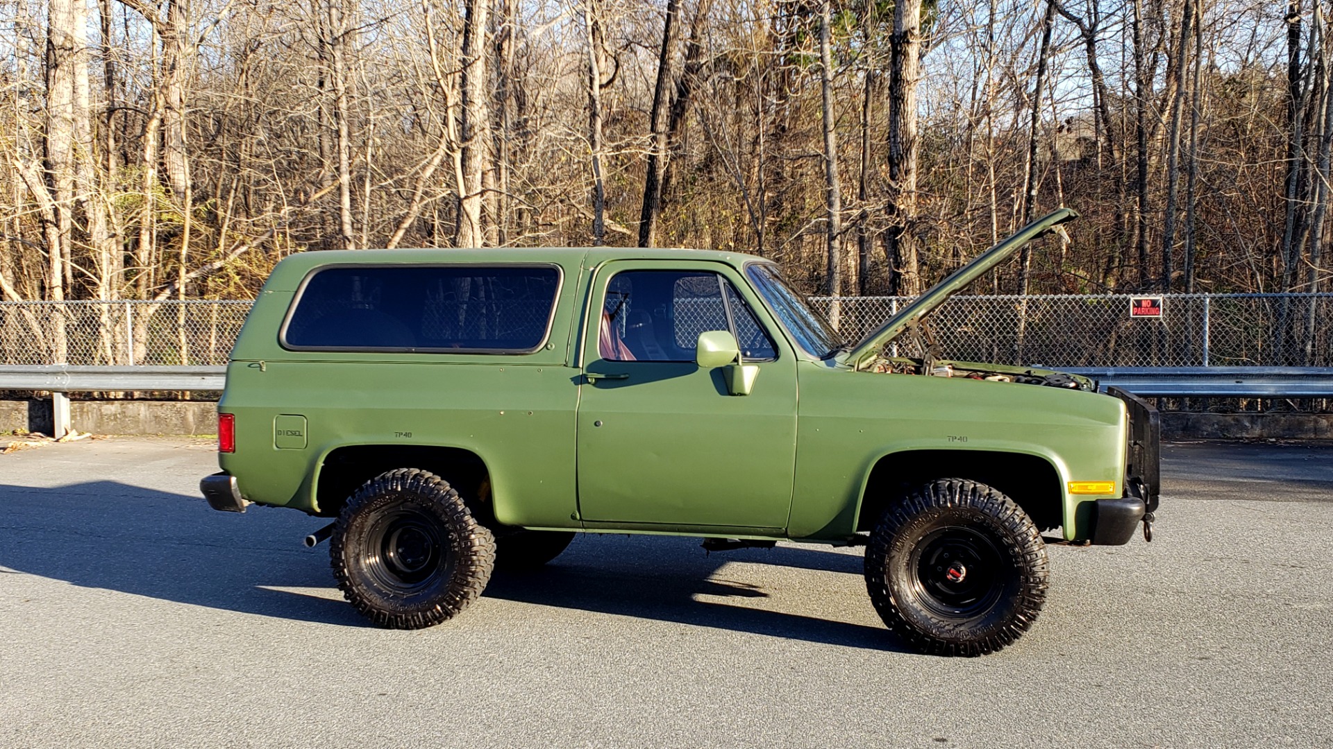 Used 1985 Chevrolet BLAZER D10 MILITARY SUV / 4X4 / 6.2L DIESEL V8 / VINTAGE AIR for sale Sold at Formula Imports in Charlotte NC 28227 9
