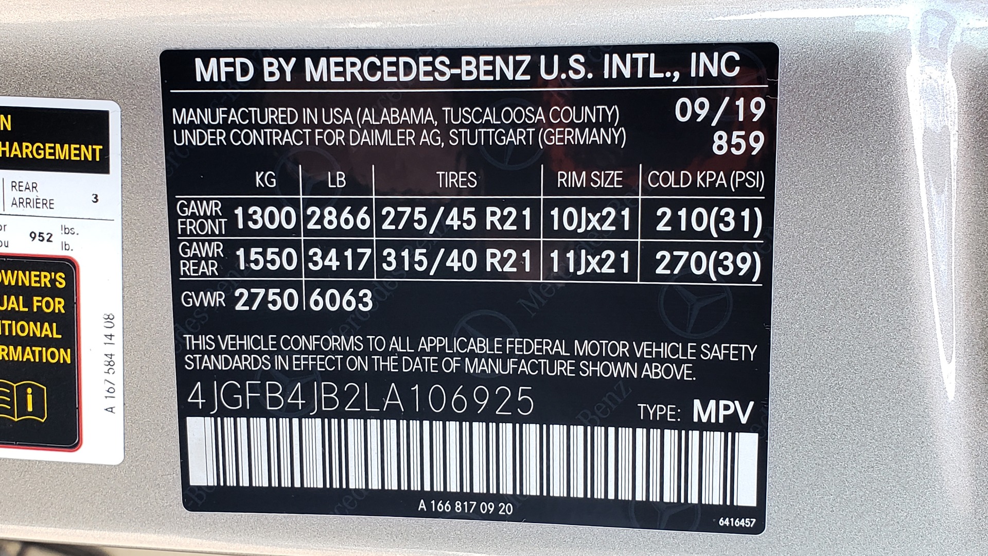 Used 2020 Mercedes-Benz GLE 350 PREMIUM / NAV / PARK ASST / NIGHT PKG / AMG LINE EXT / REARVIEW for sale Sold at Formula Imports in Charlotte NC 28227 111