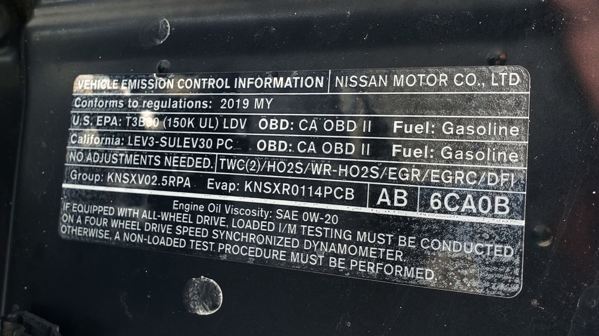Used 2019 Nissan ALTIMA 2.5 SR PREMIUM / 2.5L / CVT TRANS / HTD STS / SUNROOF / REARVIEW for sale Sold at Formula Imports in Charlotte NC 28227 14