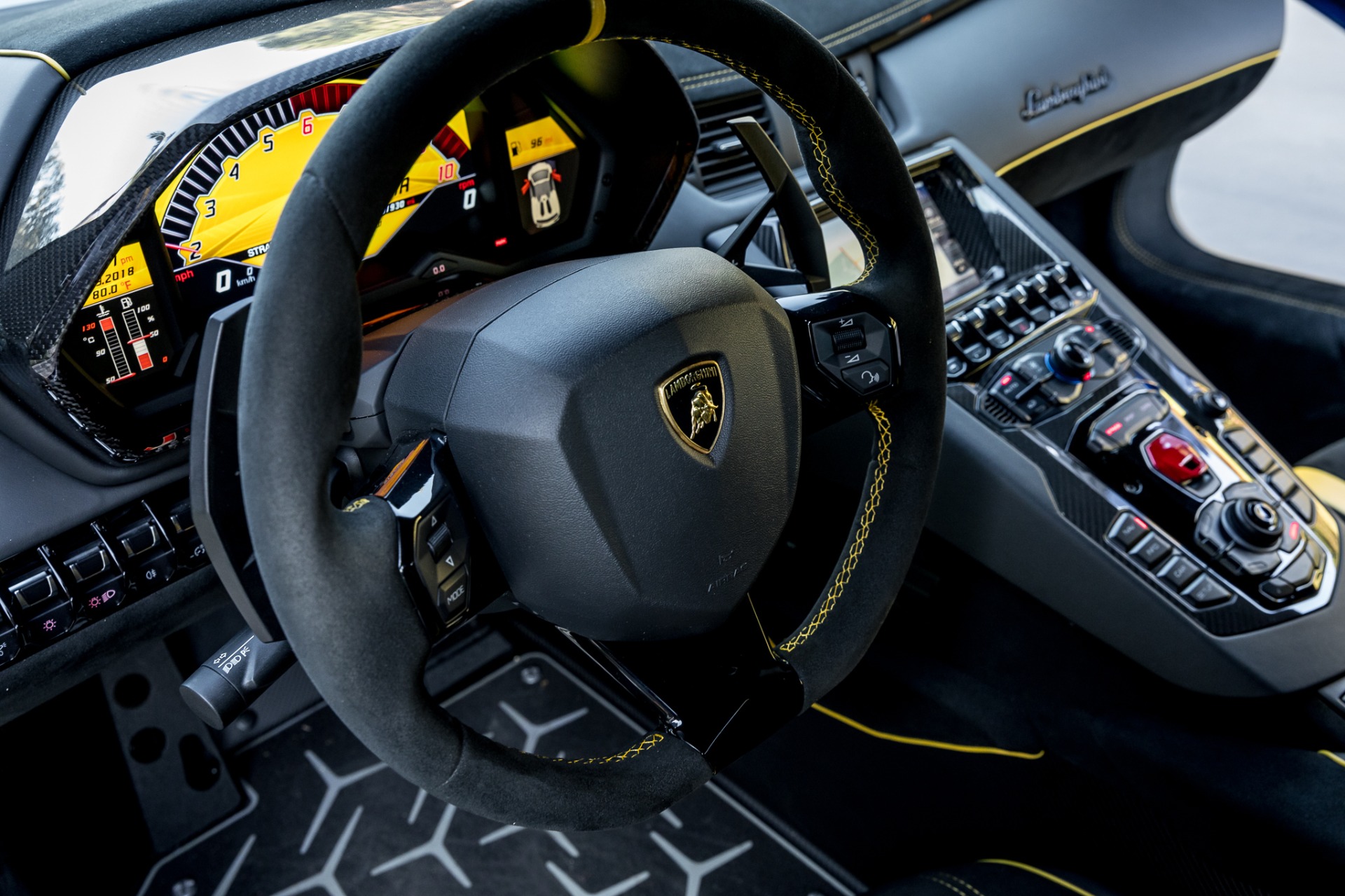 Used 2017 Lamborghini Aventador LP 750-4 SV / 740HP / AWD / 1930 MI / NAV / CAMERA for sale Sold at Formula Imports in Charlotte NC 28227 56