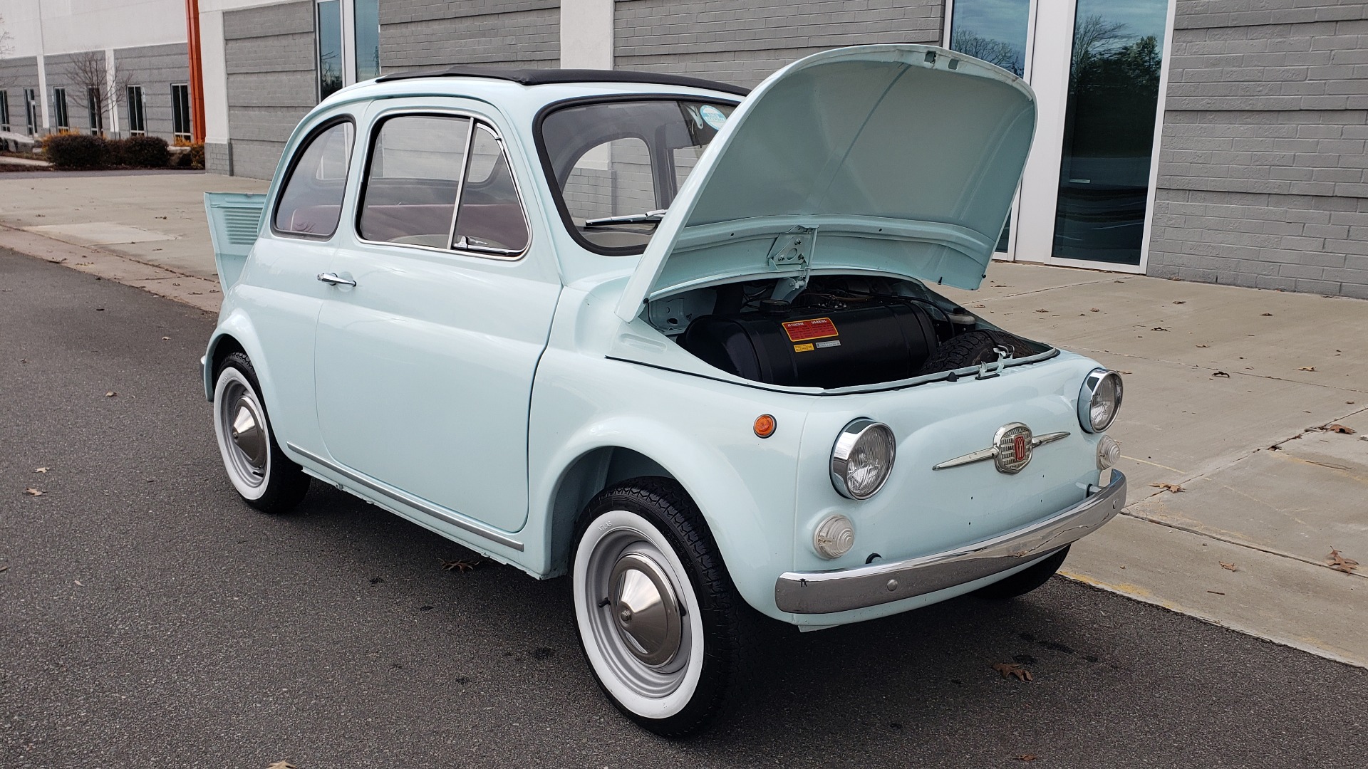Used 1968 FIAT 500 NUOVA / SOFT-TOP / LUGGAGE RACK / RESTORED, LIKE NEW for sale Sold at Formula Imports in Charlotte NC 28227 18