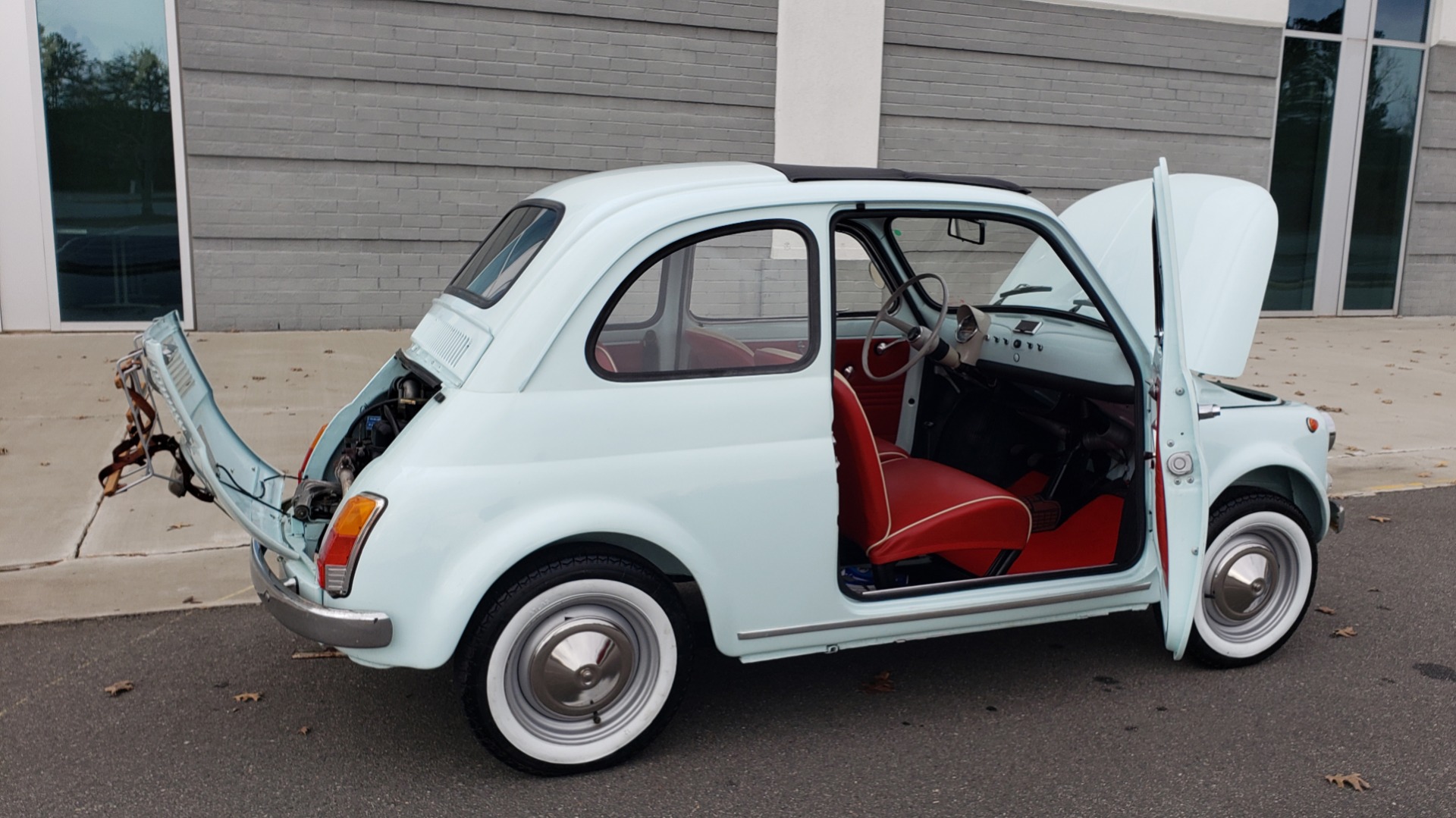 Used 1968 FIAT 500 NUOVA / SOFT-TOP / LUGGAGE RACK / RESTORED, LIKE NEW for sale Sold at Formula Imports in Charlotte NC 28227 21