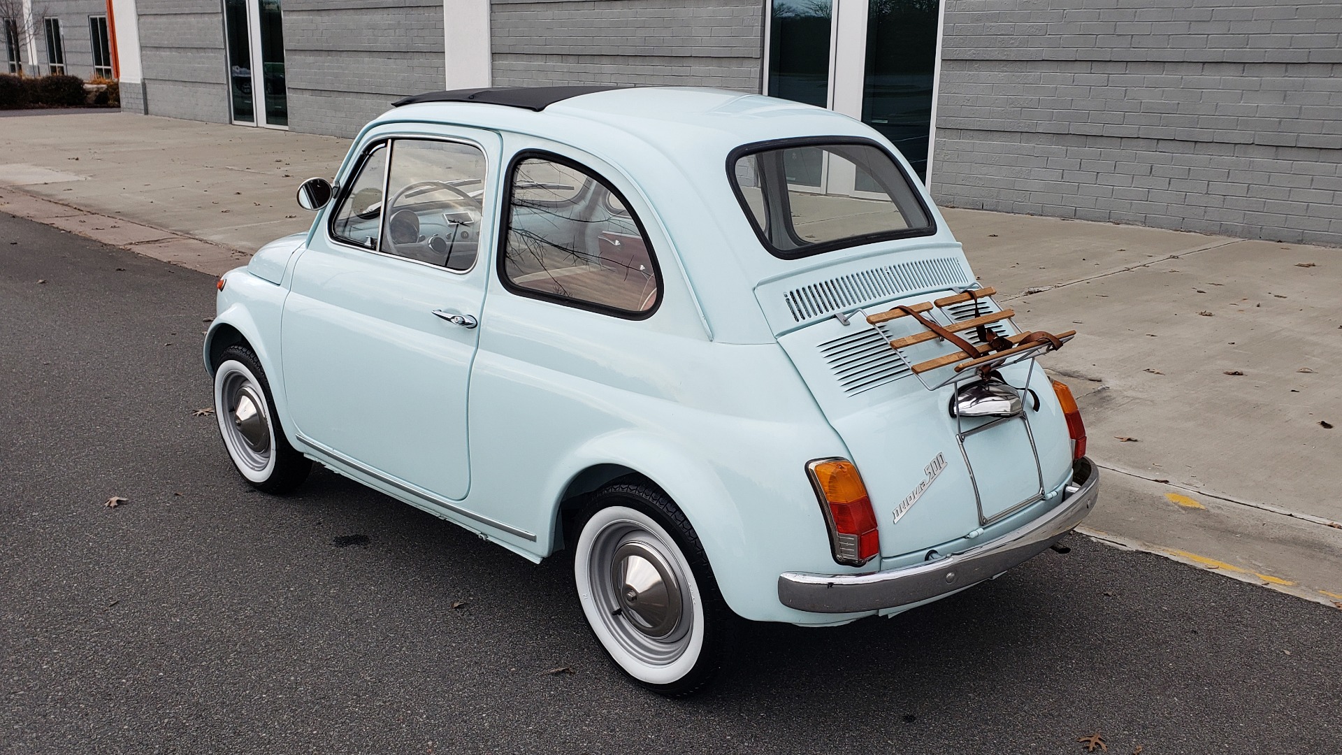 Used 1968 FIAT 500 NUOVA / SOFT-TOP / LUGGAGE RACK / RESTORED, LIKE NEW for sale Sold at Formula Imports in Charlotte NC 28227 4