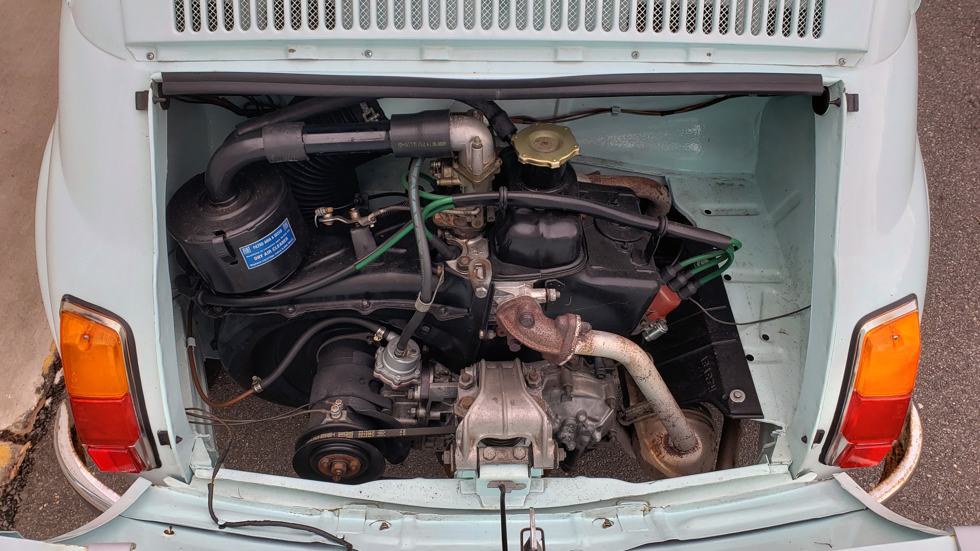 Used 1968 FIAT 500 NUOVA / SOFT-TOP / LUGGAGE RACK / RESTORED, LIKE NEW for sale Sold at Formula Imports in Charlotte NC 28227 41