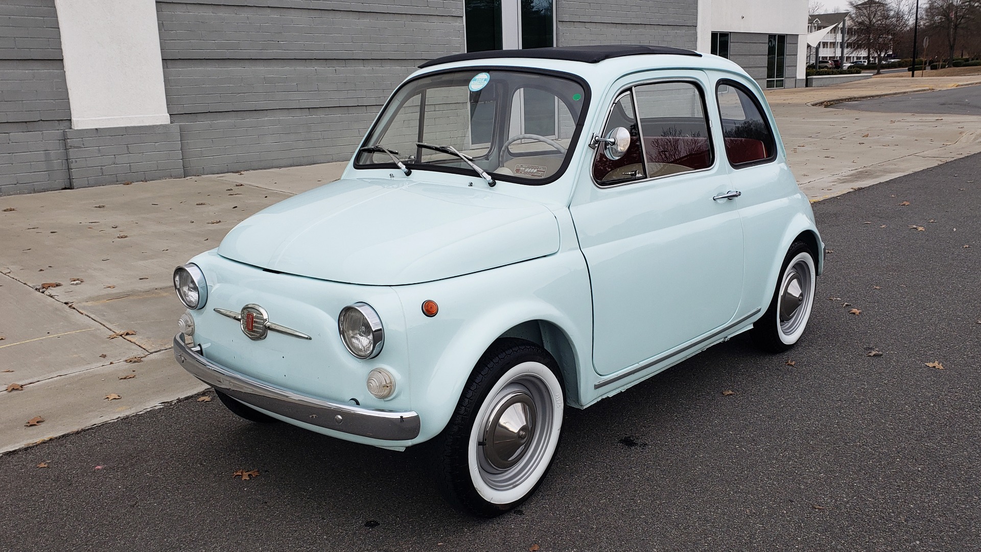 Used 1968 FIAT 500 NUOVA / SOFT-TOP / LUGGAGE RACK / RESTORED, LIKE NEW for sale Sold at Formula Imports in Charlotte NC 28227 1