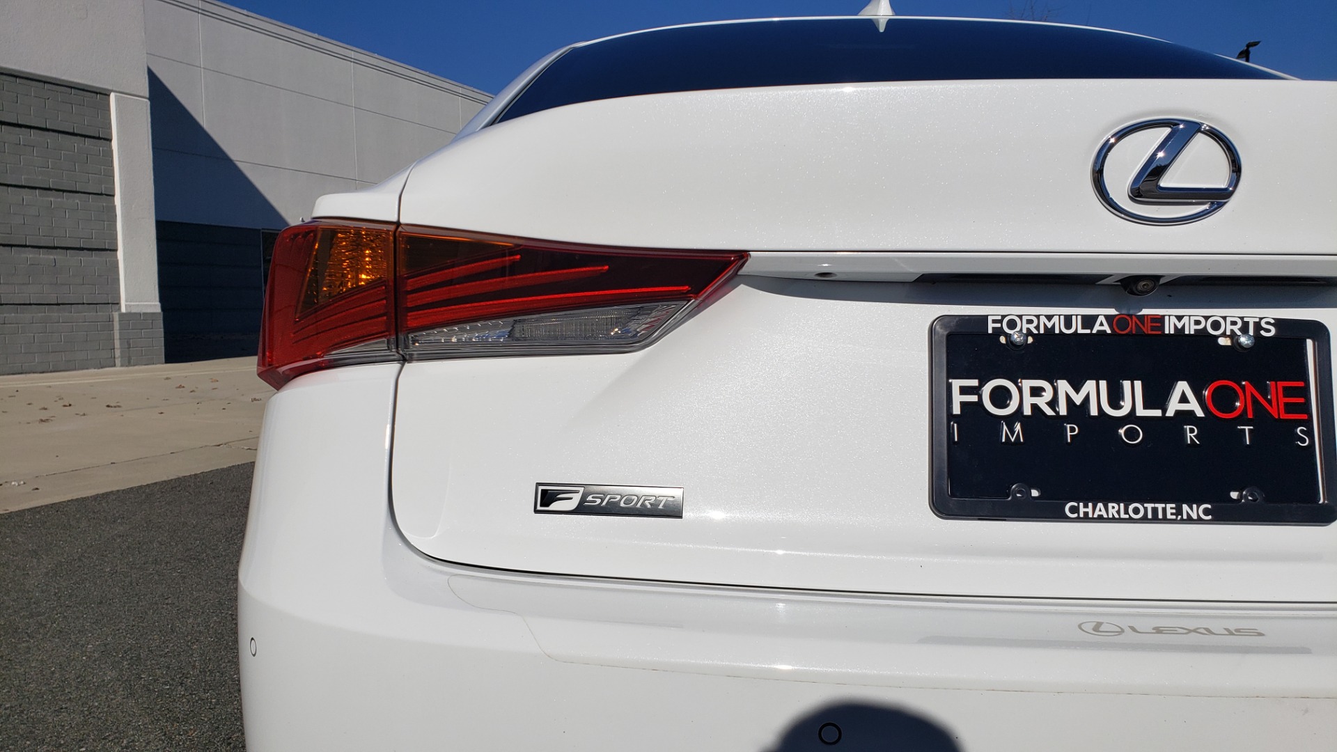 Used 2018 Lexus IS 300 F-SPORT / BSM / SUNROOF / REARVIEW / 18IN WHEELS for sale Sold at Formula Imports in Charlotte NC 28227 20