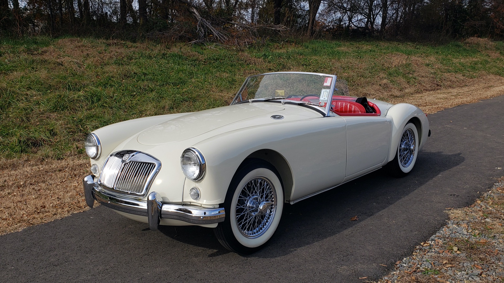 Used 1956 MG A ROADSTER / 4-SPD MAN / FULLY RESTORED / ALL NEW / SHOWROOM CONDITION for sale Sold at Formula Imports in Charlotte NC 28227 11