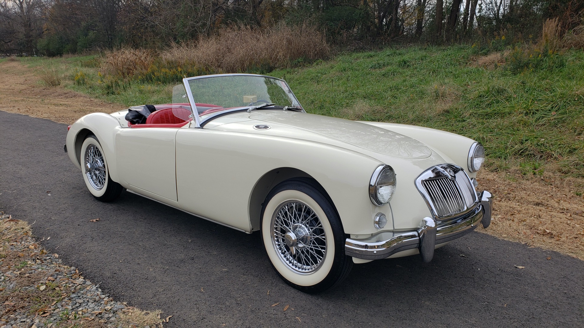 Used 1956 MG A ROADSTER / 4-SPD MAN / FULLY RESTORED / ALL NEW / SHOWROOM CONDITION for sale Sold at Formula Imports in Charlotte NC 28227 12