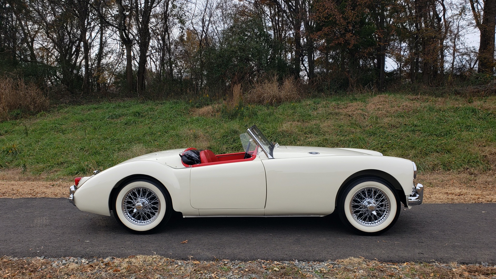 Used 1956 MG A ROADSTER / 4-SPD MAN / FULLY RESTORED / ALL NEW / SHOWROOM CONDITION for sale Sold at Formula Imports in Charlotte NC 28227 13