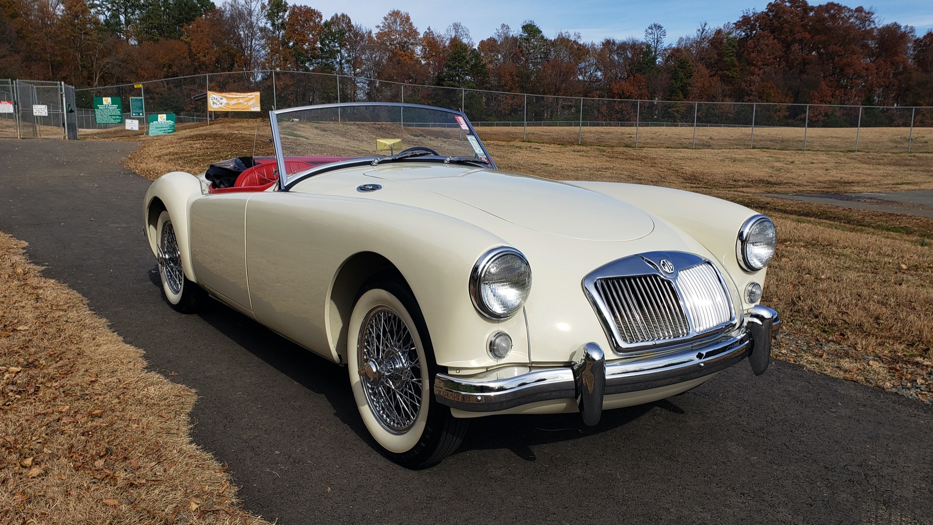 Used 1956 MG A ROADSTER / 4-SPD MAN / FULLY RESTORED / ALL NEW / SHOWROOM CONDITION for sale Sold at Formula Imports in Charlotte NC 28227 16