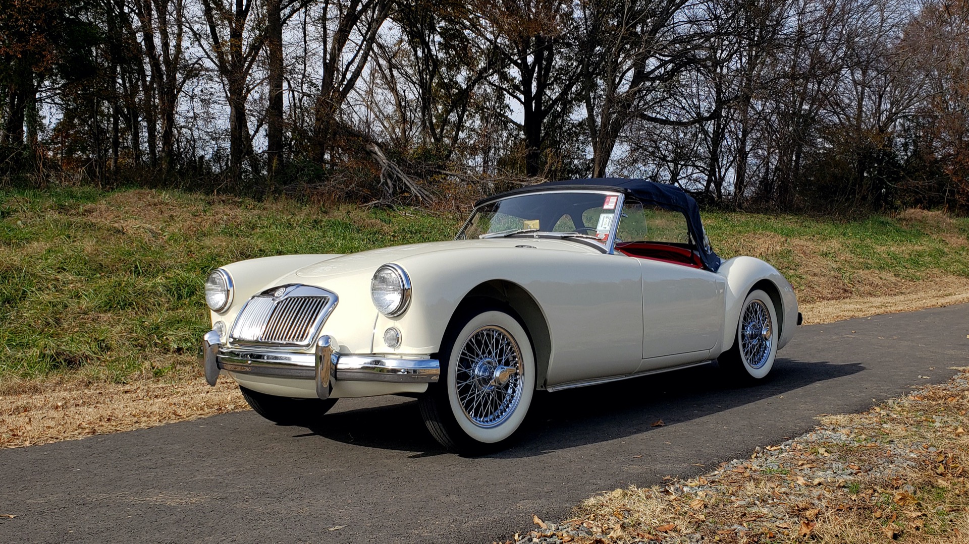 Used 1956 MG A ROADSTER / 4-SPD MAN / FULLY RESTORED / ALL NEW / SHOWROOM CONDITION for sale Sold at Formula Imports in Charlotte NC 28227 17