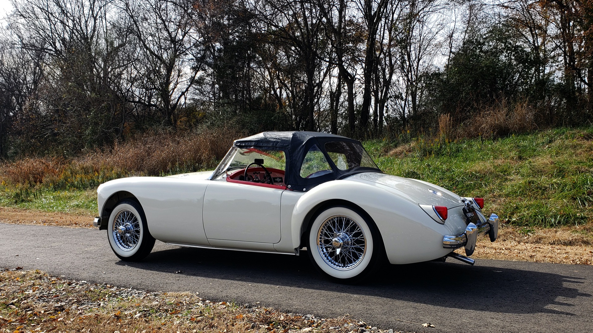 Used 1956 MG A ROADSTER / 4-SPD MAN / FULLY RESTORED / ALL NEW / SHOWROOM CONDITION for sale Sold at Formula Imports in Charlotte NC 28227 19