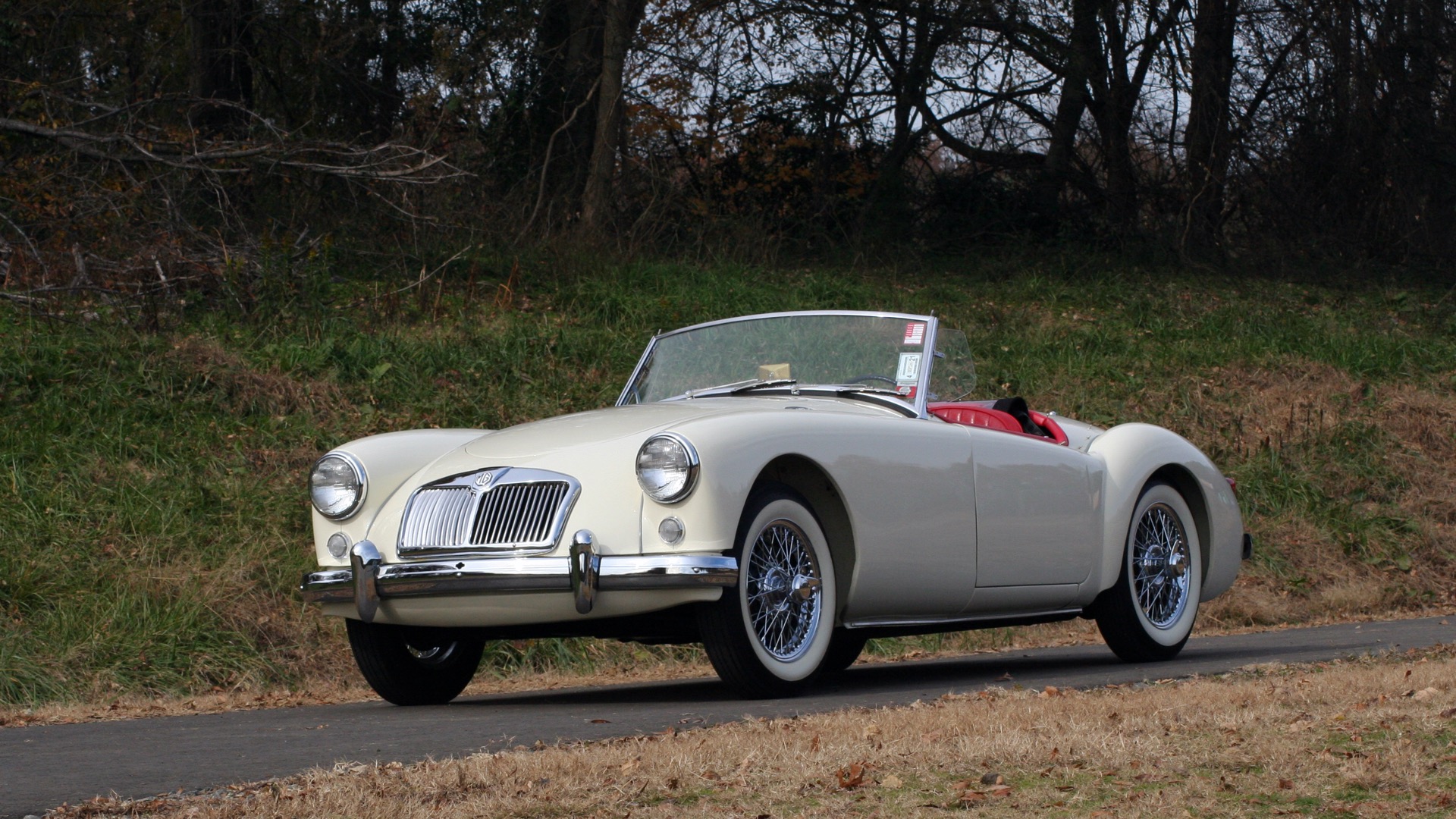Used 1956 MG A ROADSTER / 4-SPD MAN / FULLY RESTORED / ALL NEW / SHOWROOM CONDITION for sale Sold at Formula Imports in Charlotte NC 28227 2