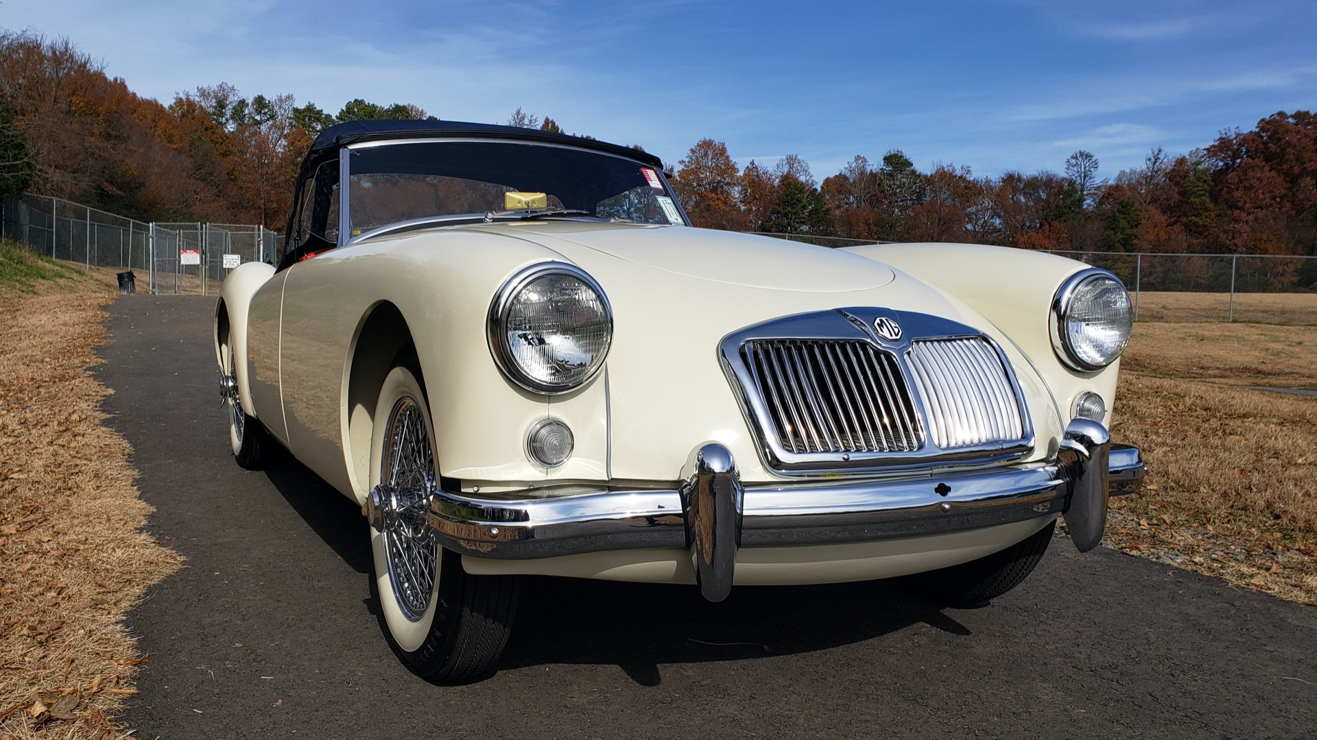 Used 1956 MG A ROADSTER / 4-SPD MAN / FULLY RESTORED / ALL NEW / SHOWROOM CONDITION for sale Sold at Formula Imports in Charlotte NC 28227 28