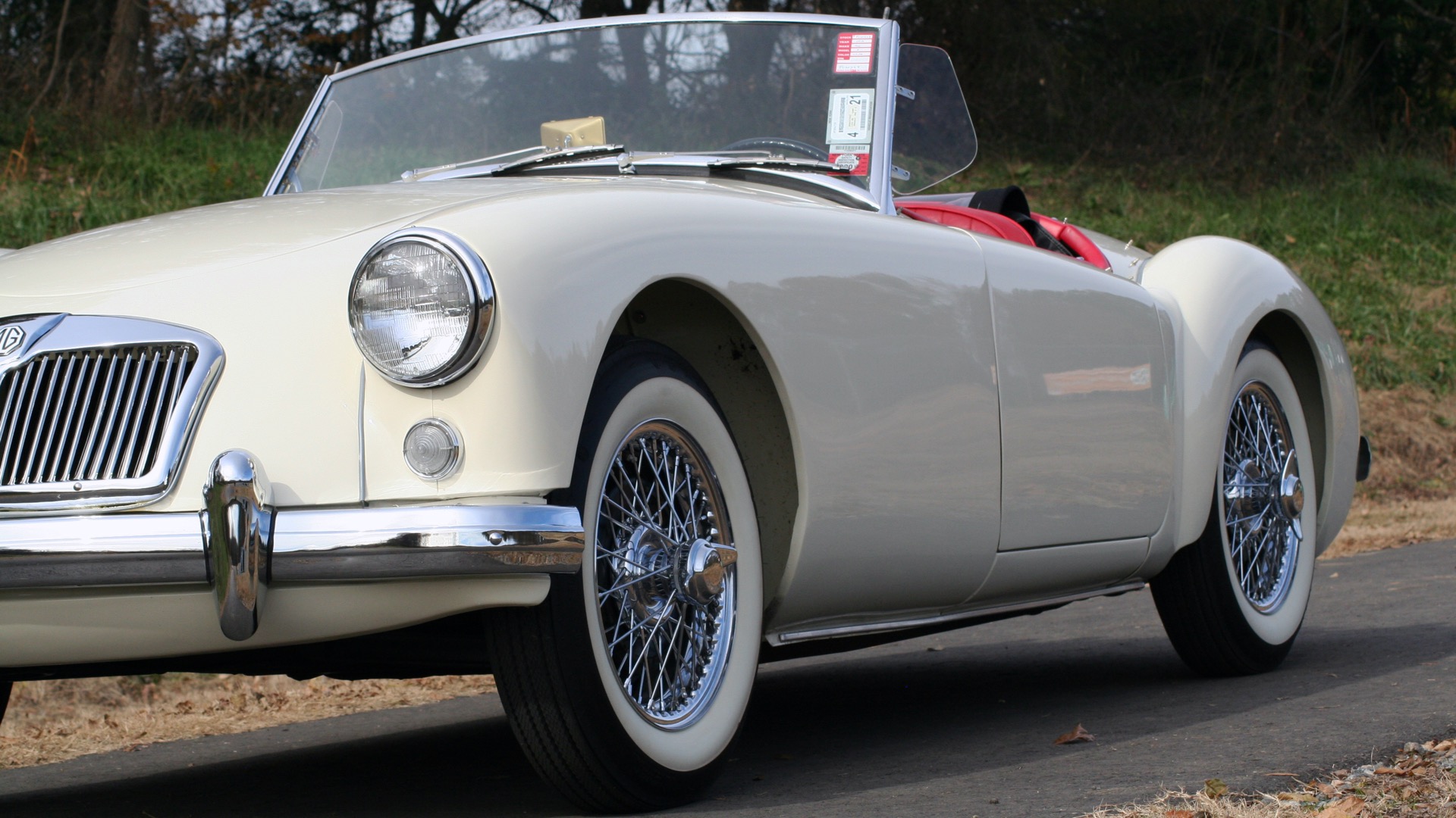Used 1956 MG A ROADSTER / 4-SPD MAN / FULLY RESTORED / ALL NEW / SHOWROOM CONDITION for sale Sold at Formula Imports in Charlotte NC 28227 3