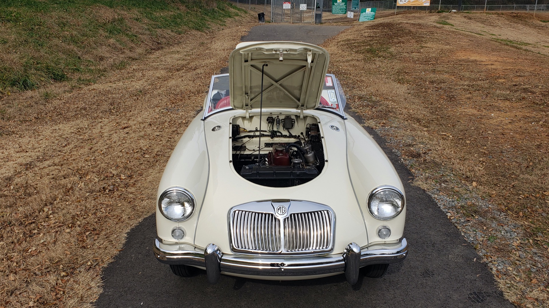 Used 1956 MG A ROADSTER / 4-SPD MAN / FULLY RESTORED / ALL NEW / SHOWROOM CONDITION for sale Sold at Formula Imports in Charlotte NC 28227 33