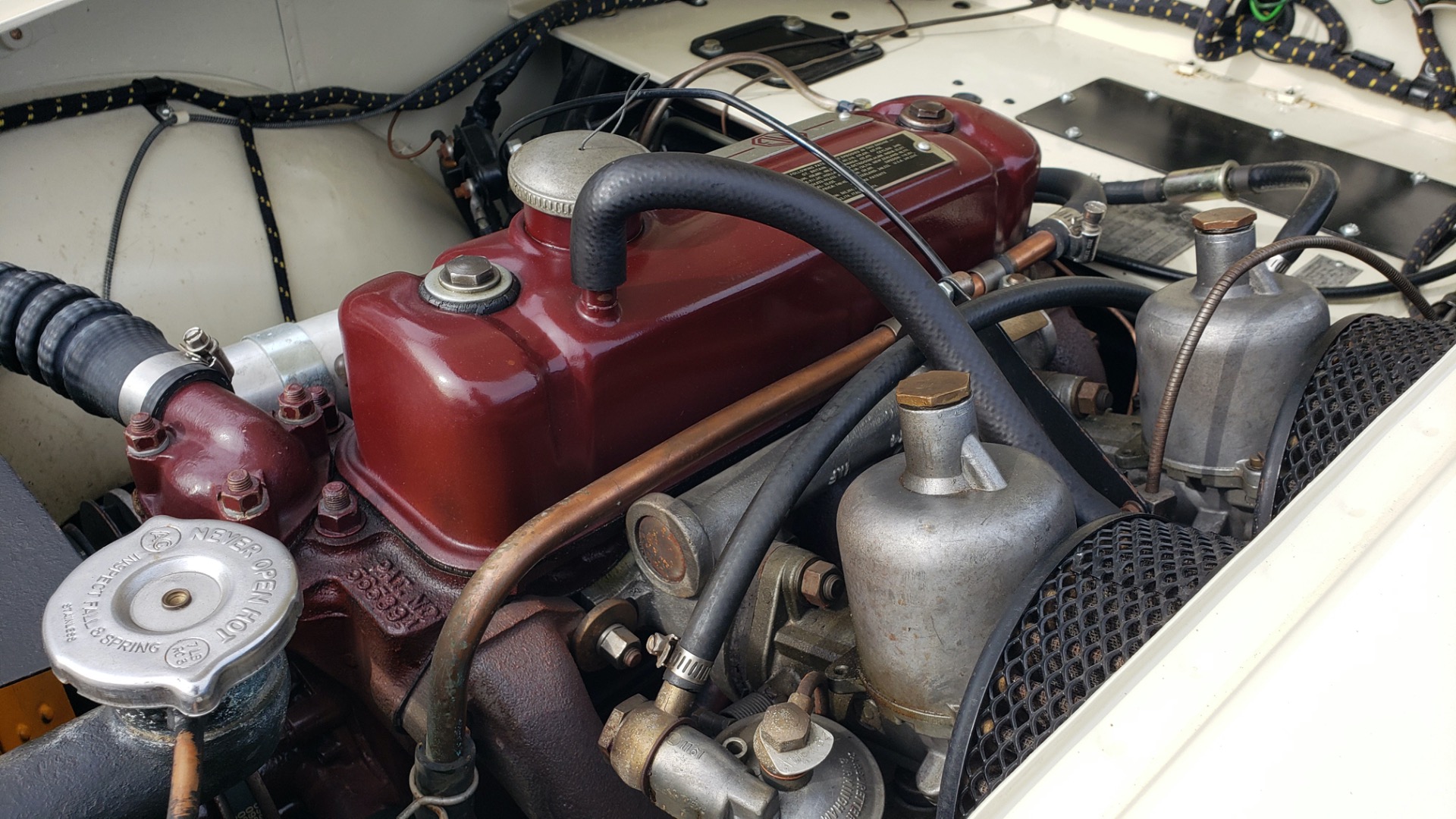 Used 1956 MG A ROADSTER / 4-SPD MAN / FULLY RESTORED / ALL NEW / SHOWROOM CONDITION for sale Sold at Formula Imports in Charlotte NC 28227 39